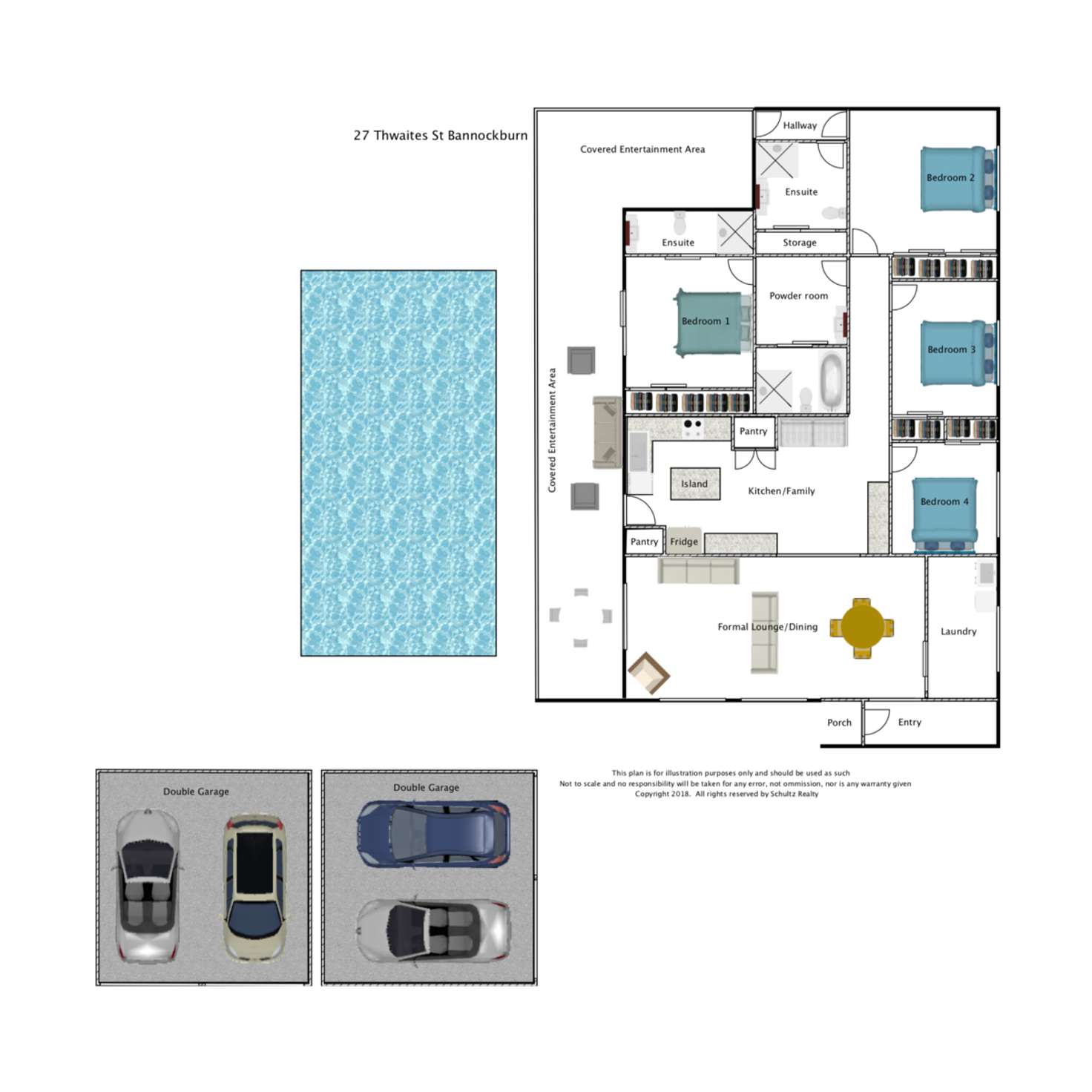 Floorplan of Homely house listing, 27 Thwaites Street, Bannockburn QLD 4207