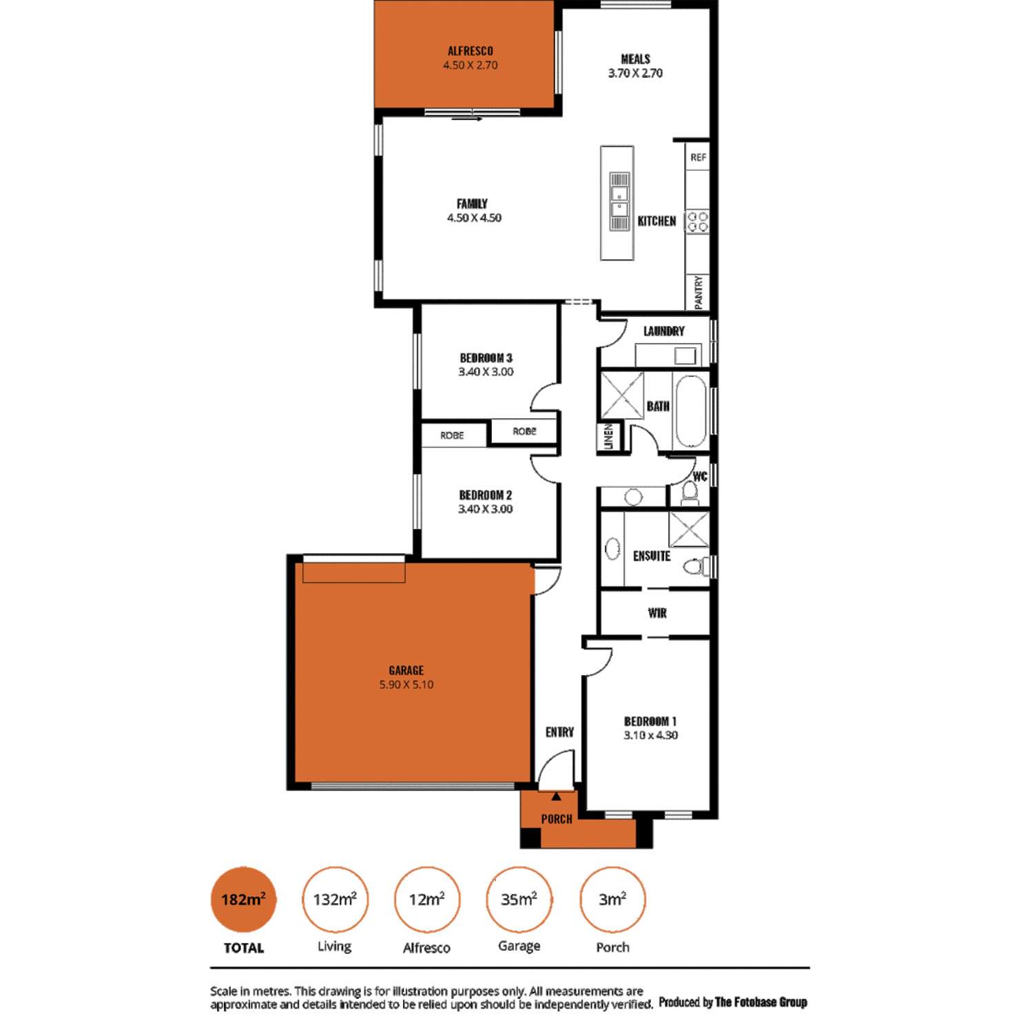 Floorplan of Homely house listing, 40A Trinity Road, Morphett Vale SA 5162