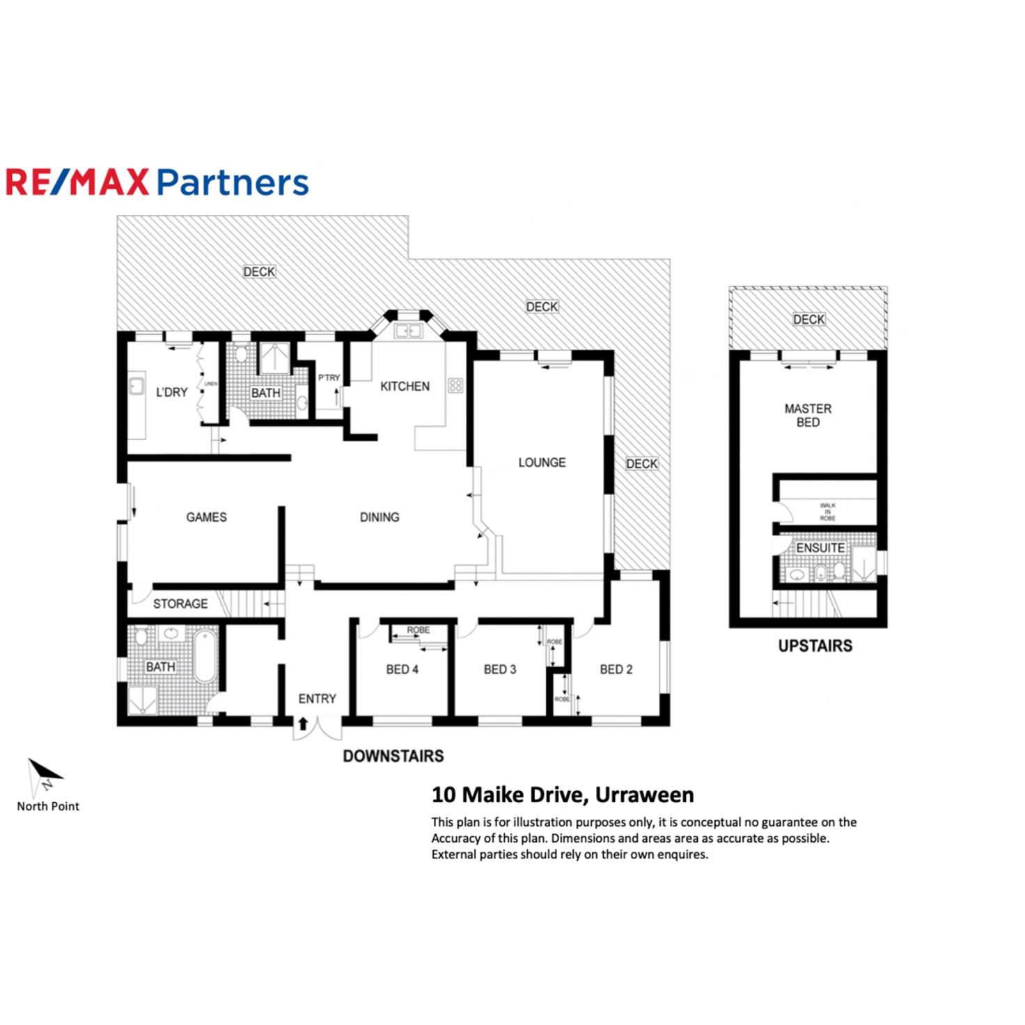 Floorplan of Homely house listing, 10 Maike Drive, Urraween QLD 4655