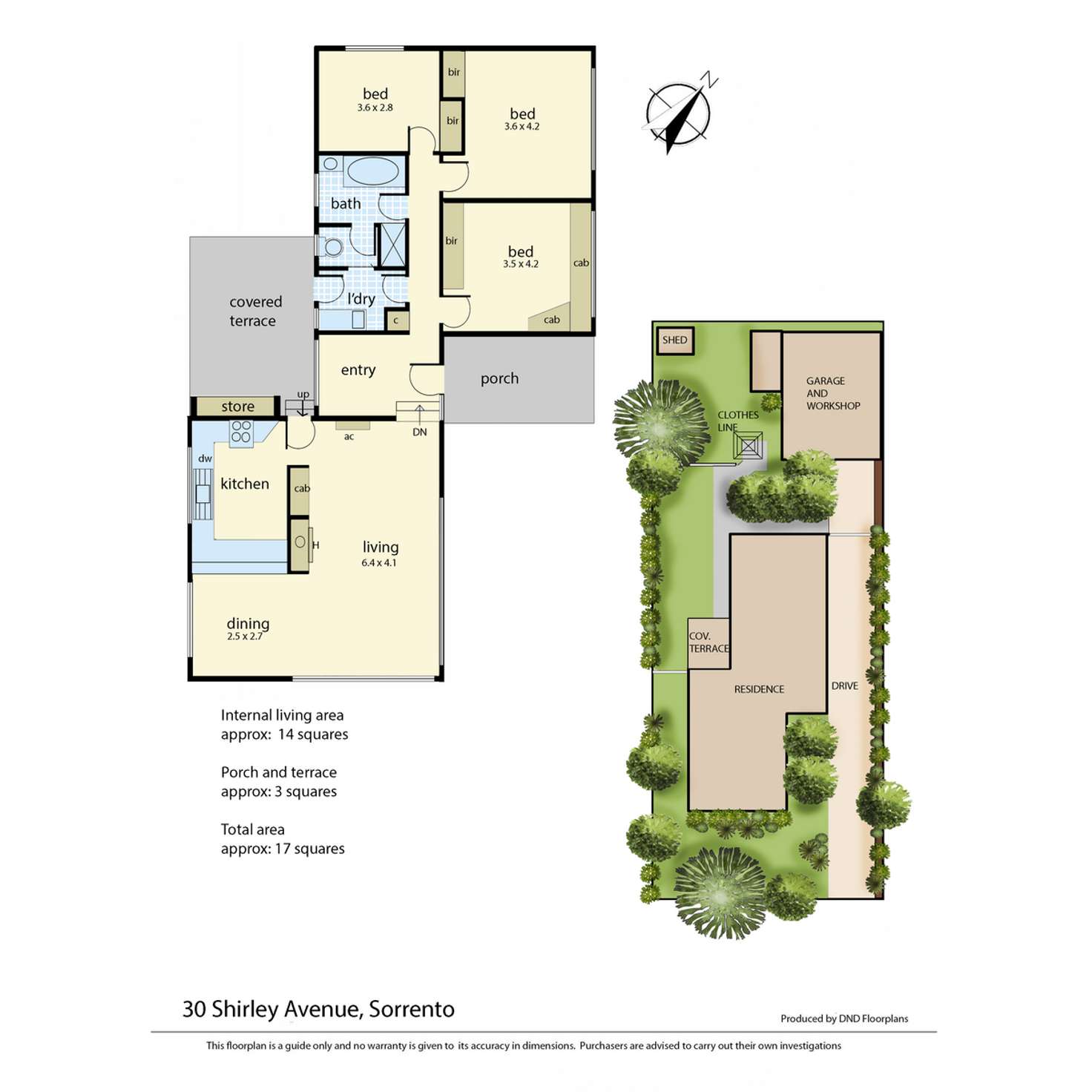 Floorplan of Homely house listing, 30 Shirley Avenue, Sorrento VIC 3943