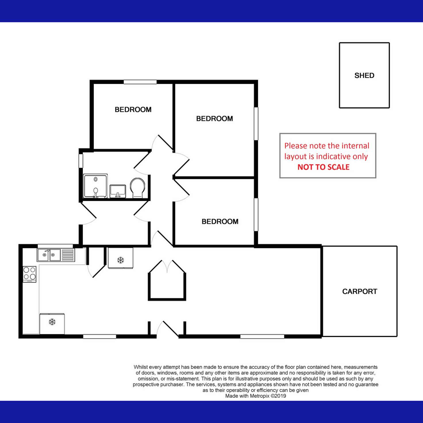 Floorplan of Homely house listing, 3 Parer Close, Thornlie WA 6108