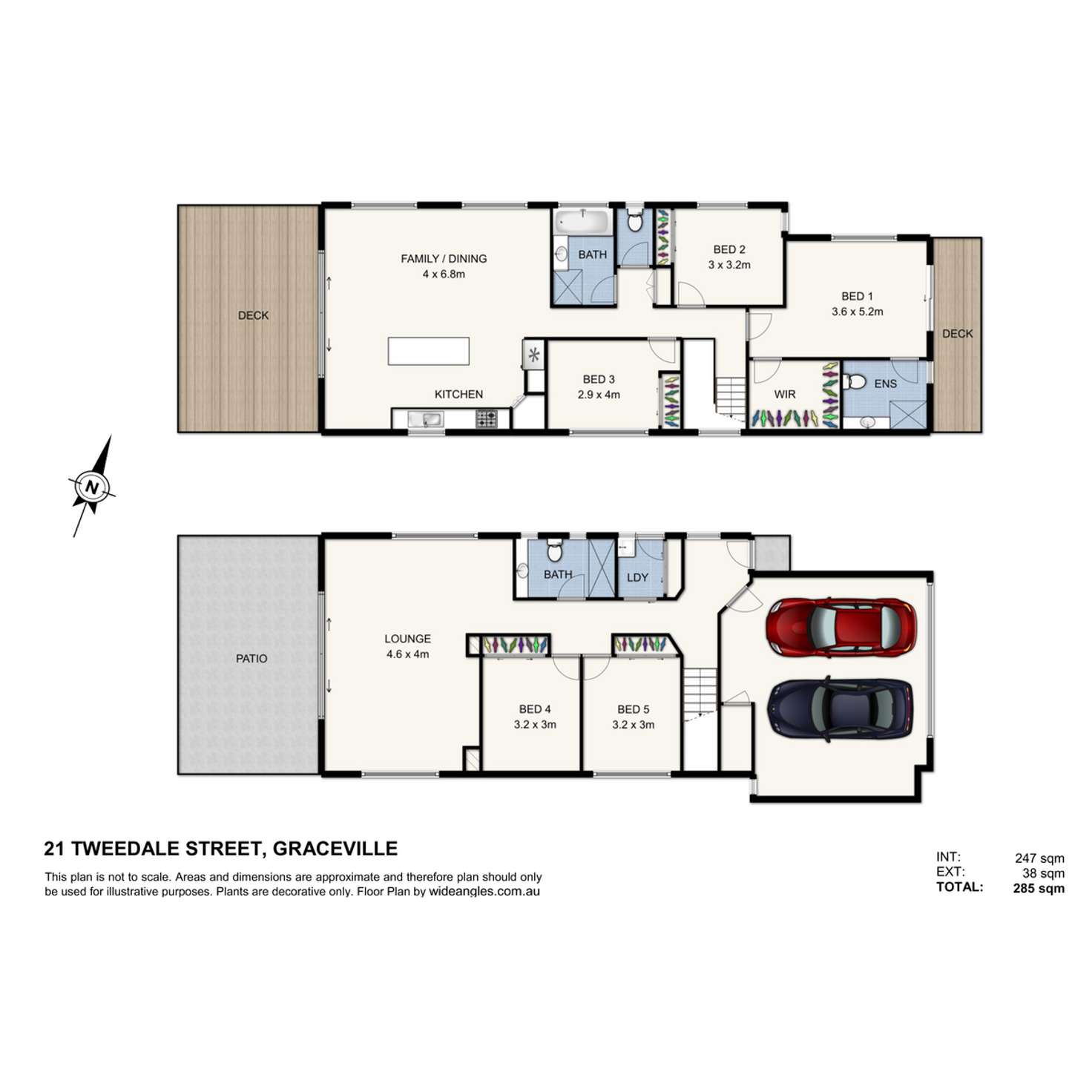 Floorplan of Homely house listing, 21 Tweedale Street, Graceville QLD 4075