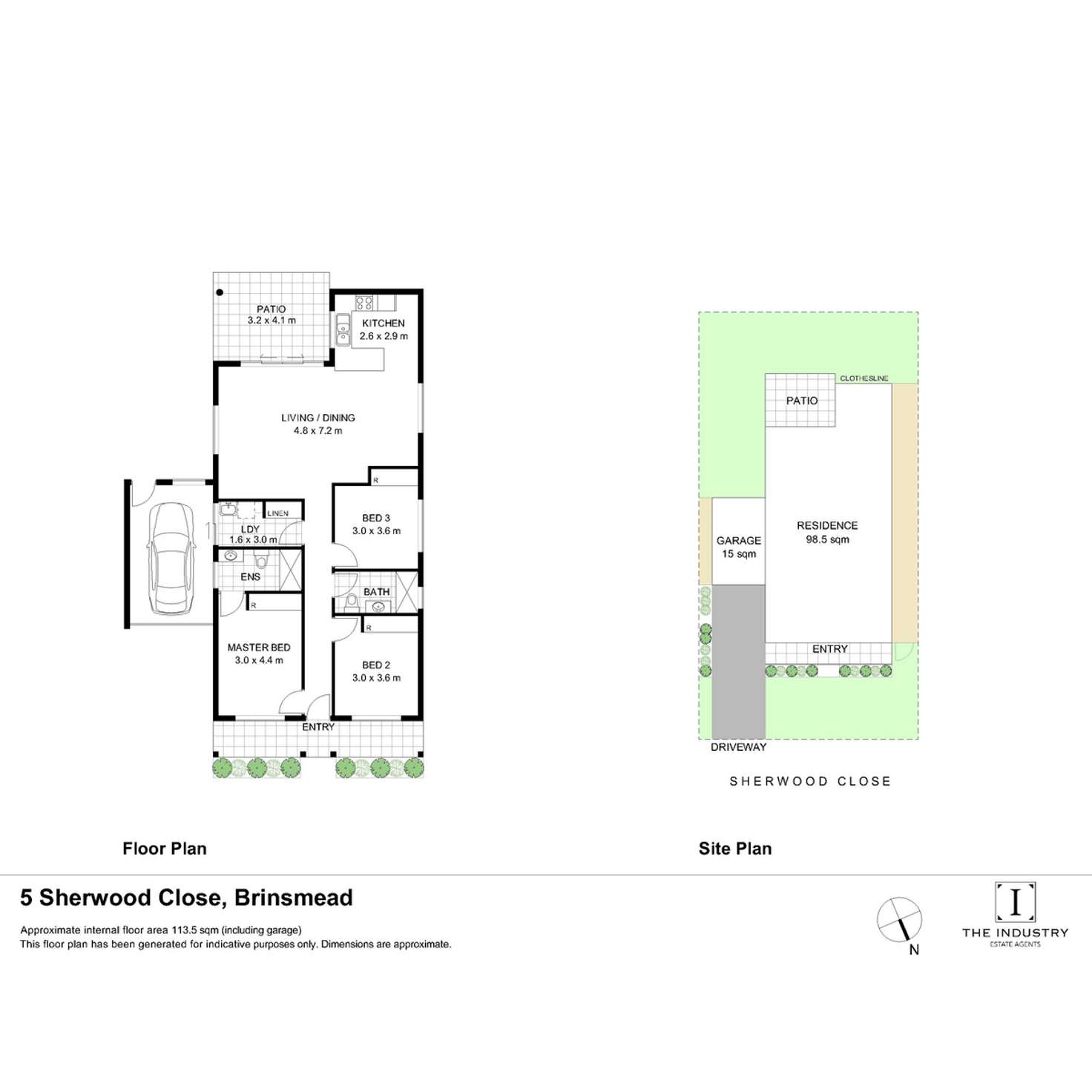 Floorplan of Homely house listing, 5 Sherwood Close, Brinsmead QLD 4870