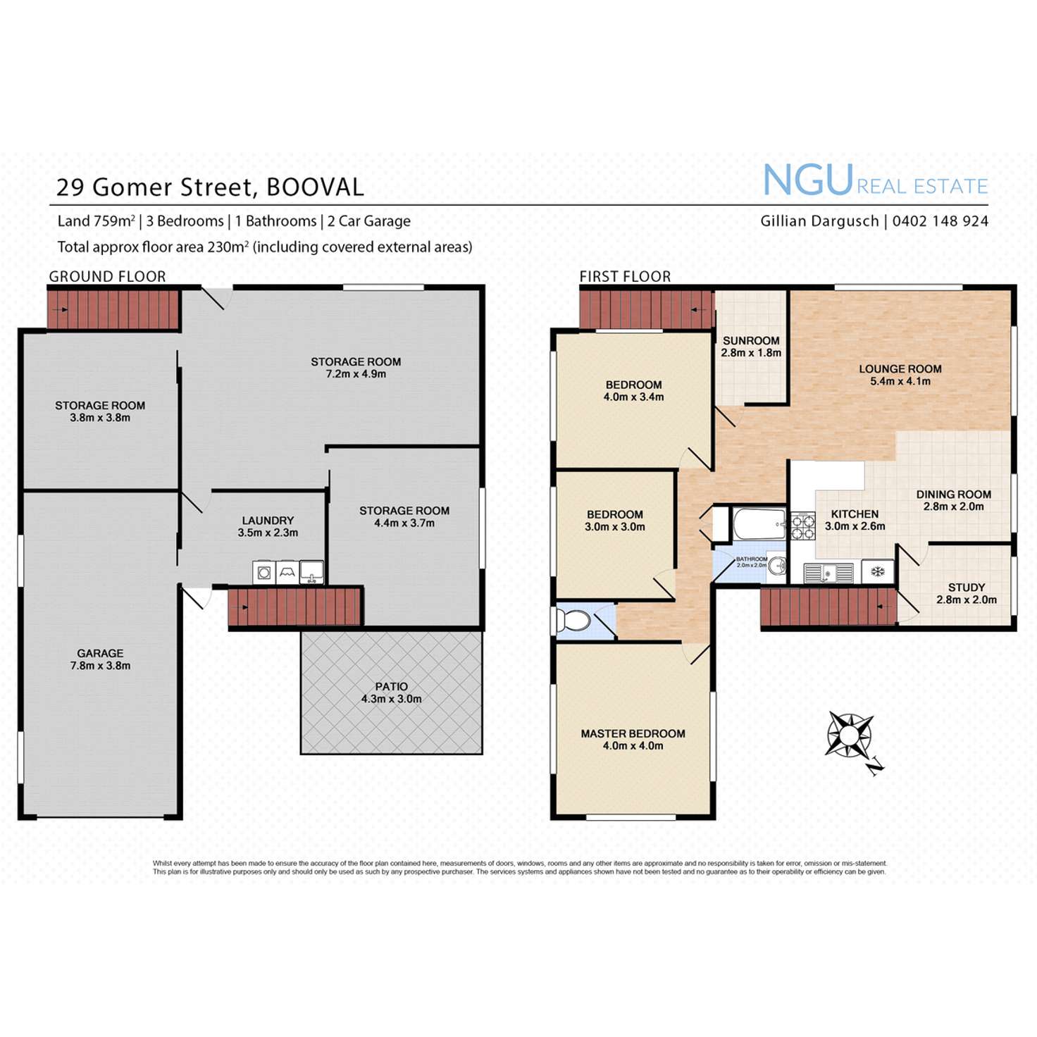 Floorplan of Homely house listing, 29 Gomer Street, Booval QLD 4304