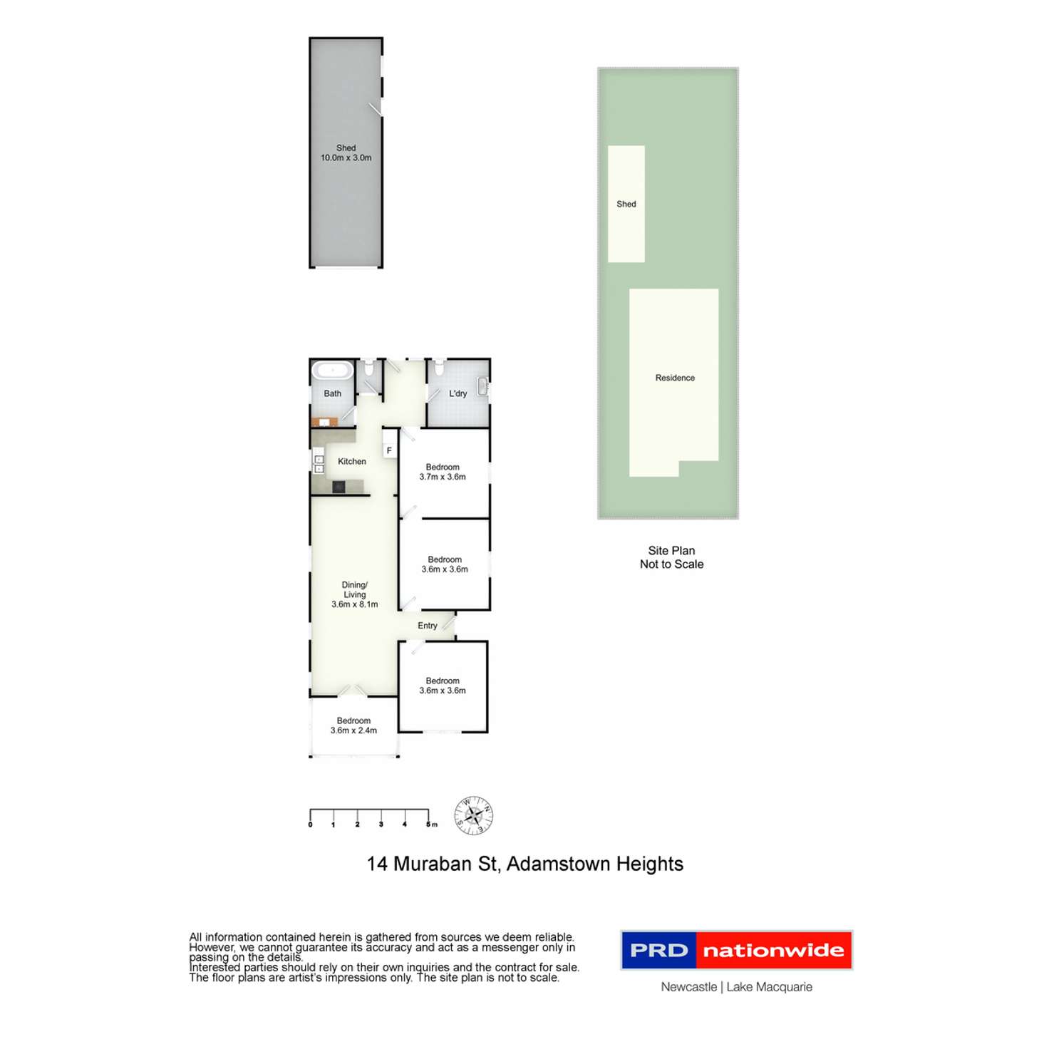 Floorplan of Homely house listing, 14 Muraban Street, Adamstown Heights NSW 2289