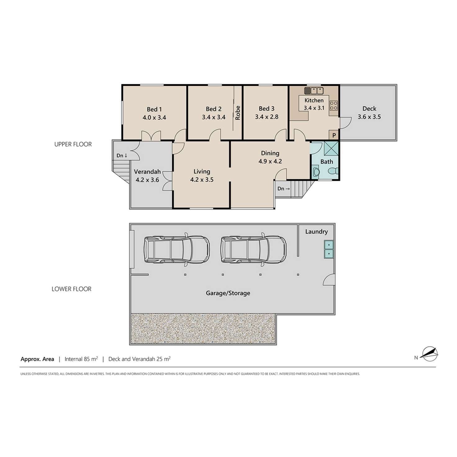 Floorplan of Homely house listing, 13 Lowerson Street, Lutwyche QLD 4030