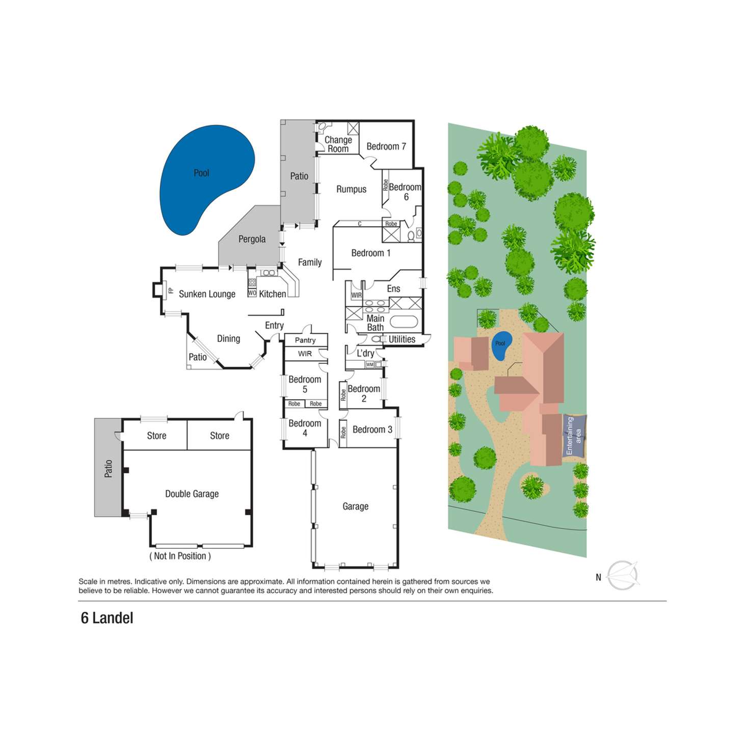 Floorplan of Homely house listing, 6 Landel Court, Condon QLD 4815