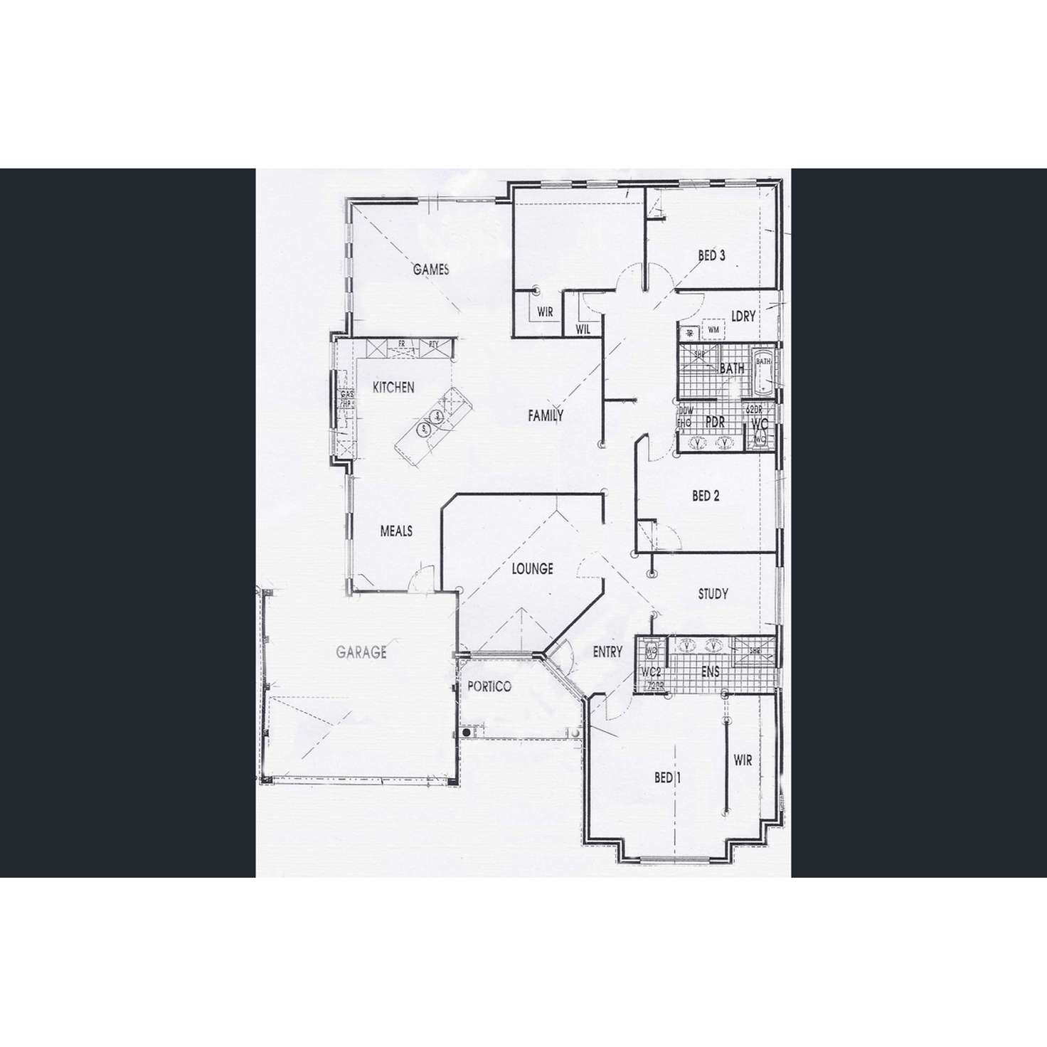 Floorplan of Homely house listing, 58 Fantail Crescent, Ellenbrook WA 6069