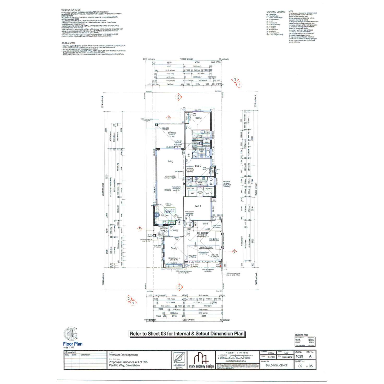 Floorplan of Homely house listing, 12 Pardillo Way, Caversham WA 6055
