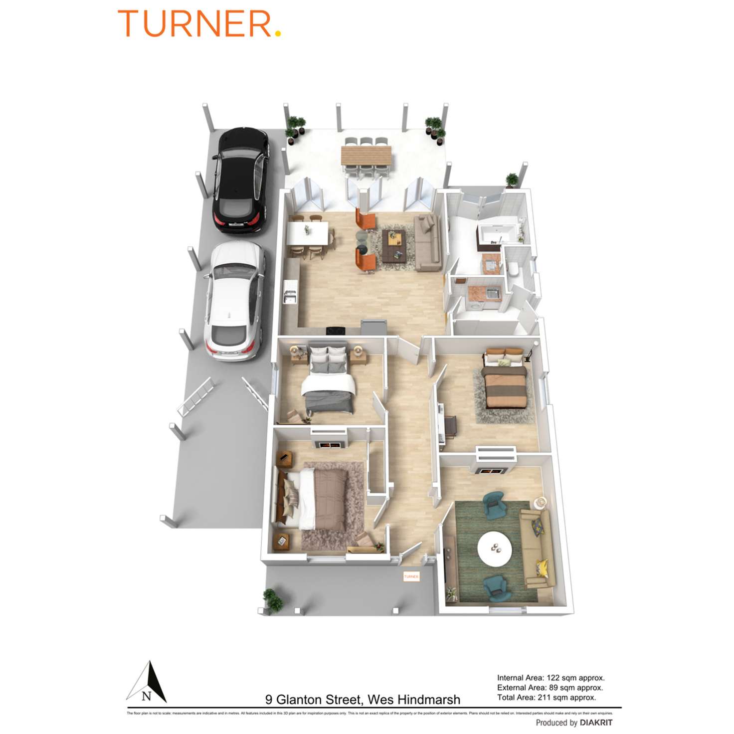 Floorplan of Homely house listing, 9 Glanton Street, West Hindmarsh SA 5007