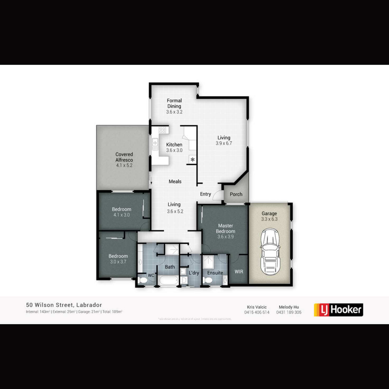 Floorplan of Homely house listing, 50 Wilson Street, Labrador QLD 4215
