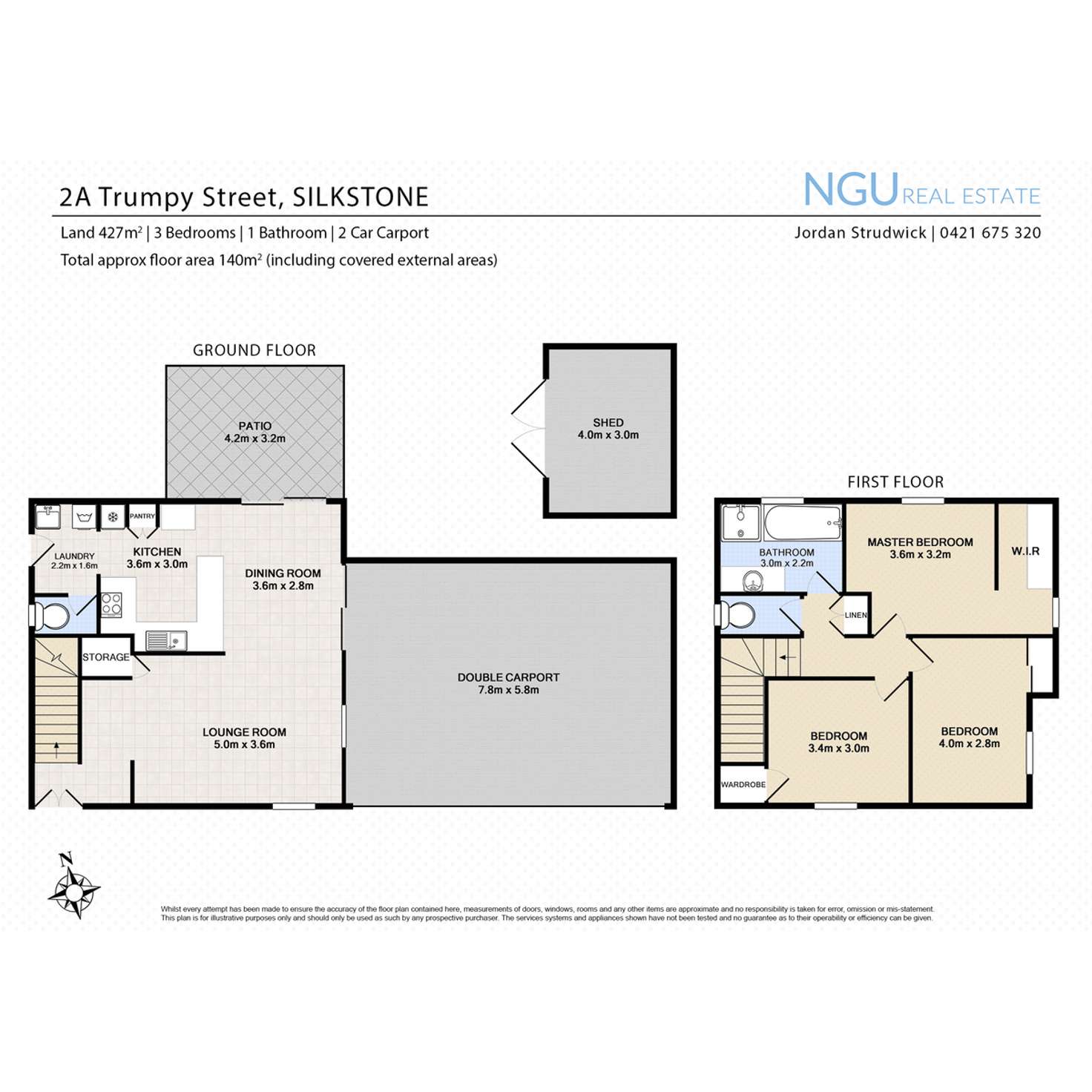 Floorplan of Homely house listing, 2a Trumpy Street, Silkstone QLD 4304