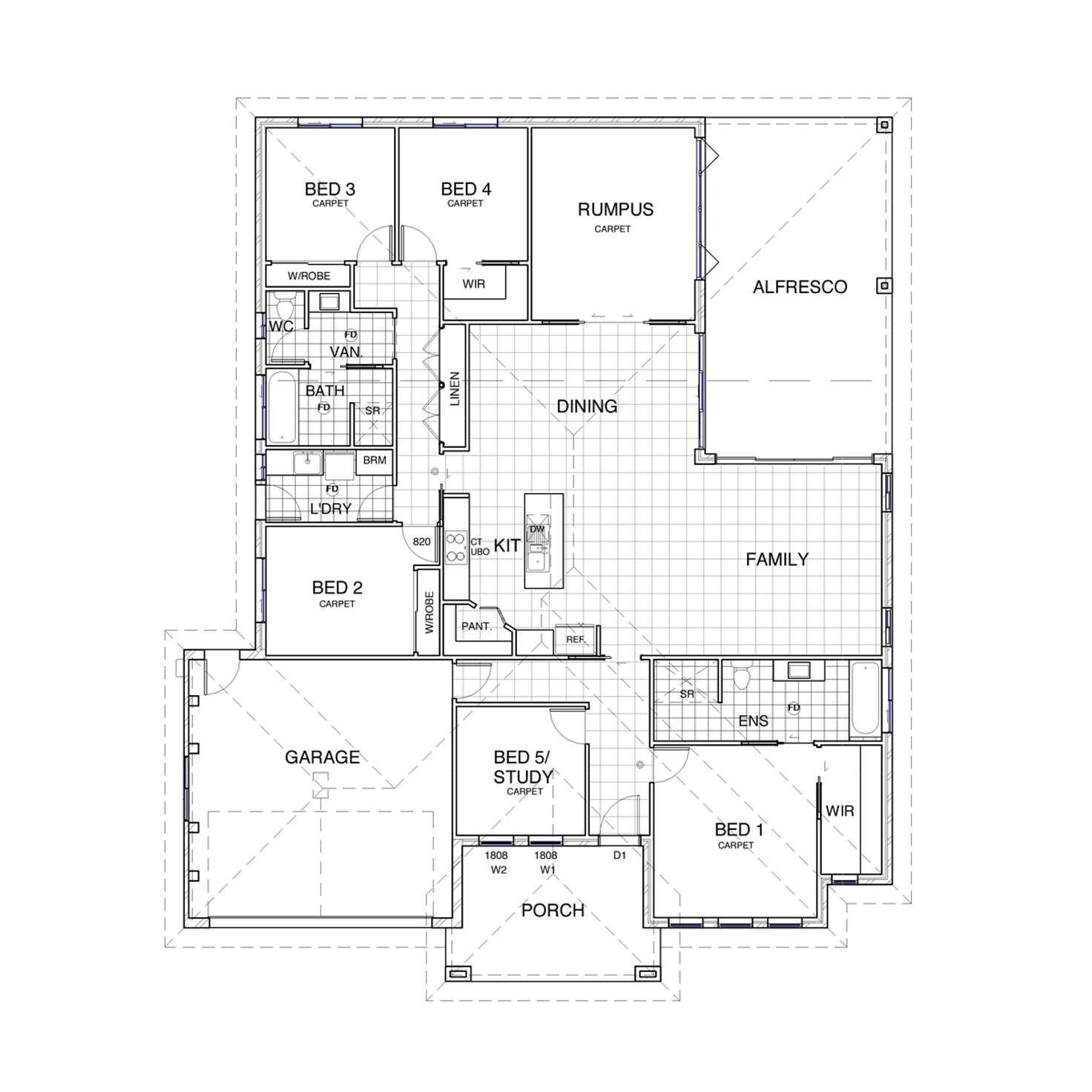 Floorplan of Homely house listing, 24 Mullagh Crescent, Boorooma NSW 2650