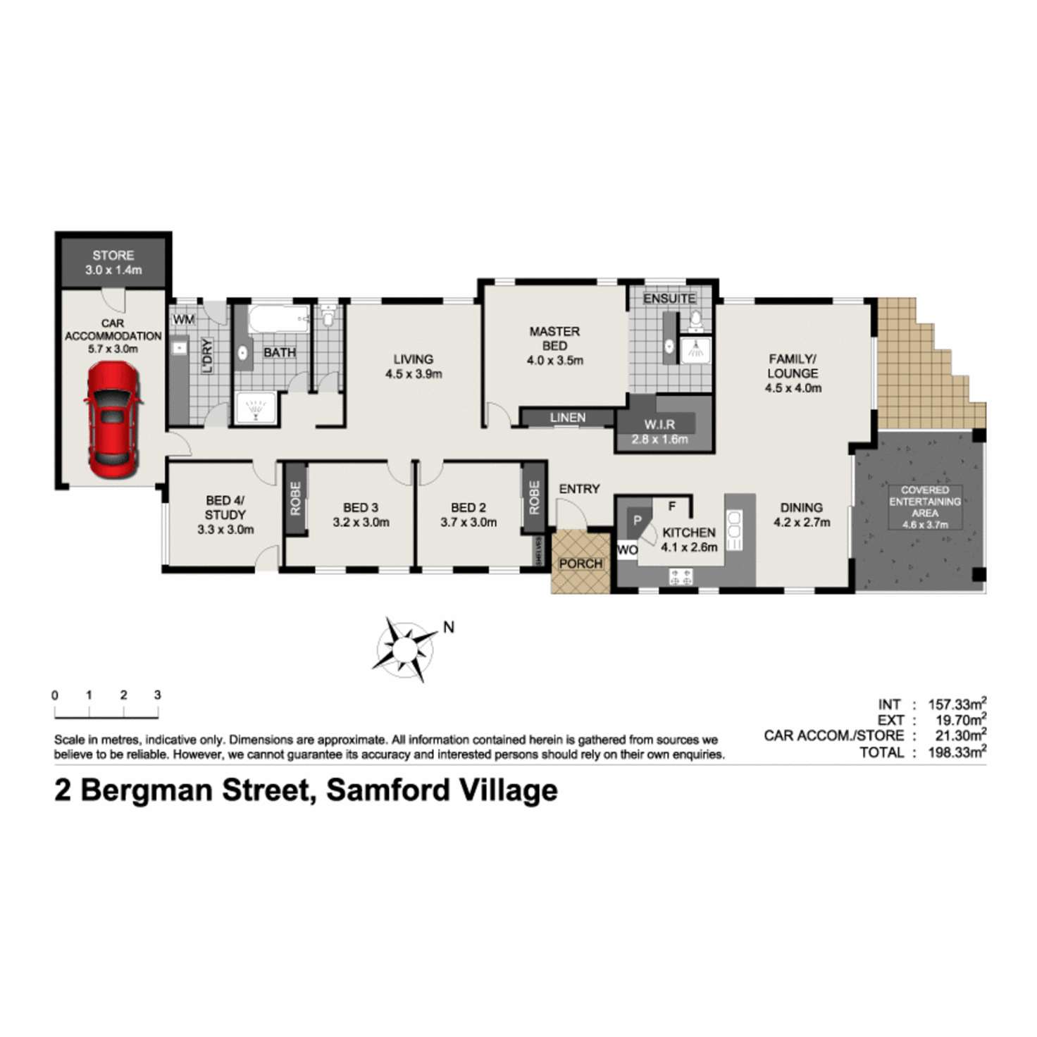 Floorplan of Homely house listing, 2 Bergman Street, Samford Village QLD 4520