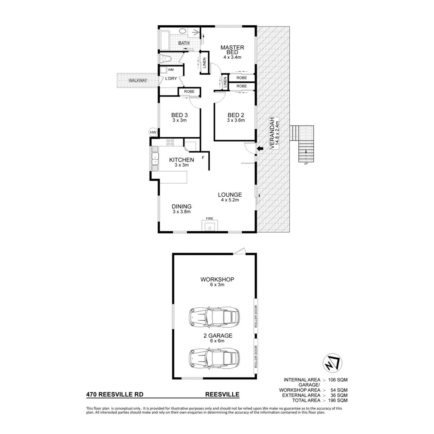 Floorplan of Homely house listing, 470 Reesville Road, Reesville QLD 4552