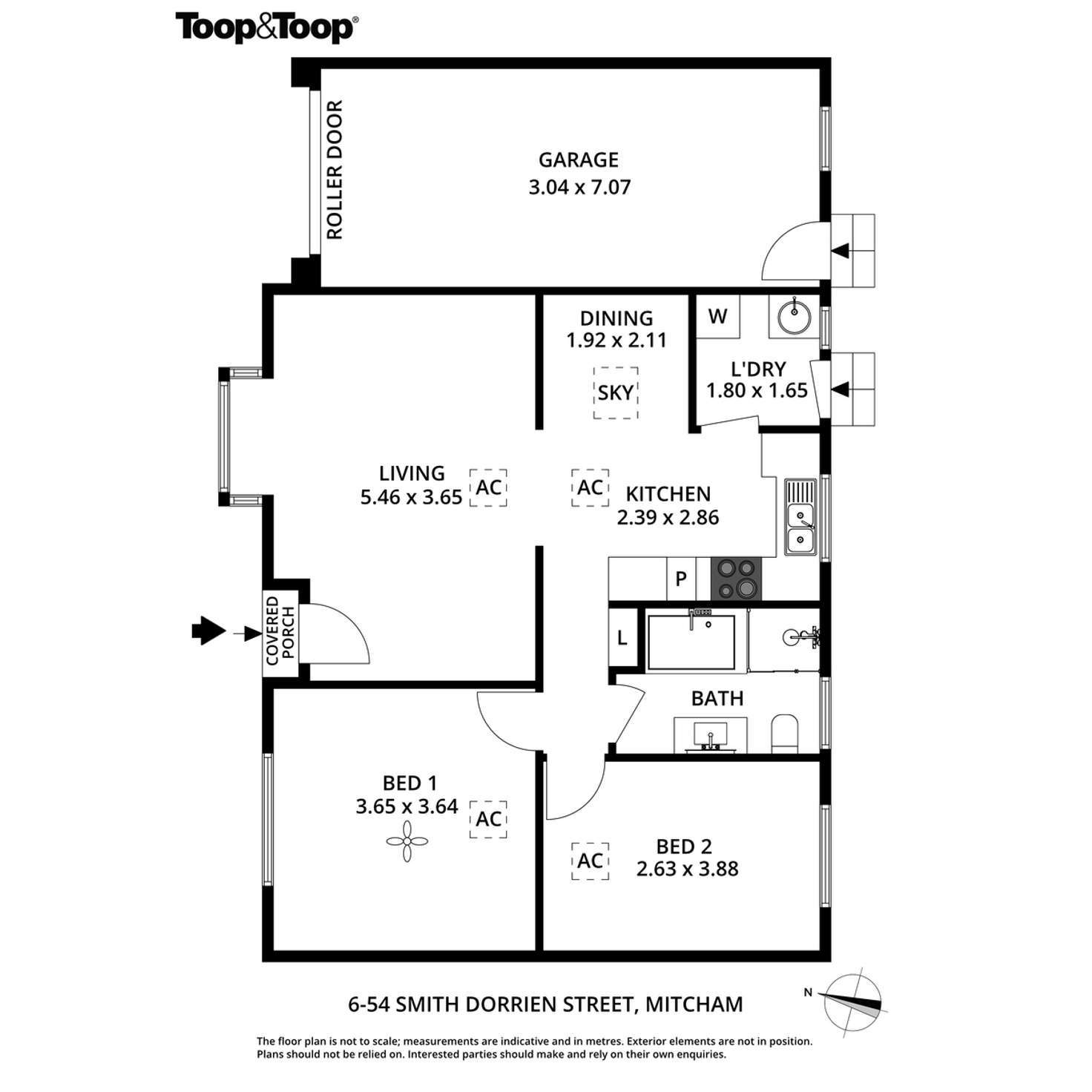 Floorplan of Homely house listing, 6/54 Smith Dorrien Street, Mitcham SA 5062