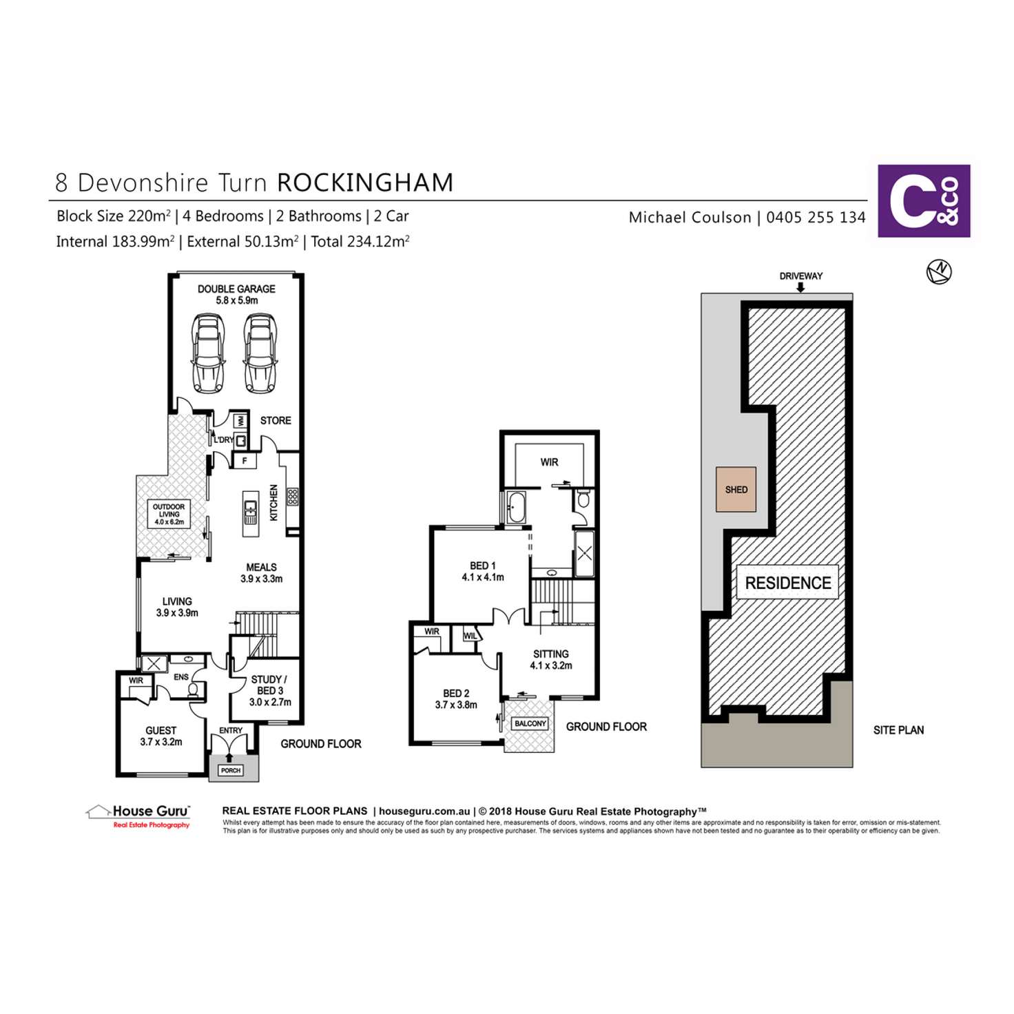 Floorplan of Homely house listing, 8 Devonshire Turn, Rockingham WA 6168