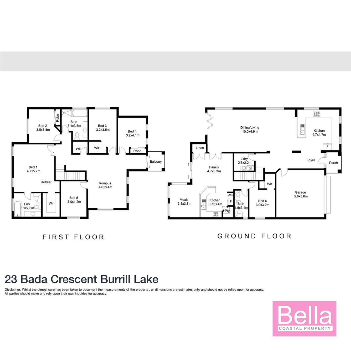 Floorplan of Homely house listing, 23 Bada Crescent, Burrill Lake NSW 2539