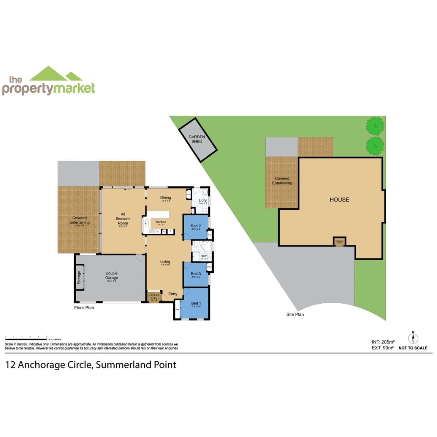 Floorplan of Homely house listing, 12 Anchorage Circle, Summerland Point NSW 2259