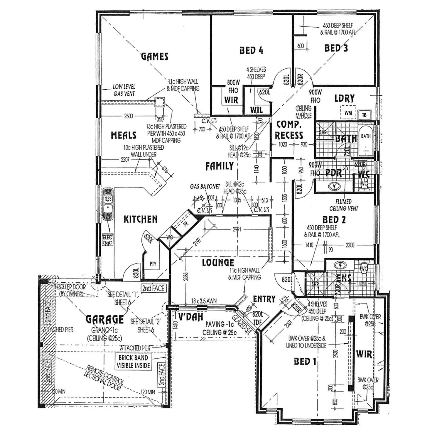 Floorplan of Homely house listing, 7 Lavally Way, Darch WA 6065