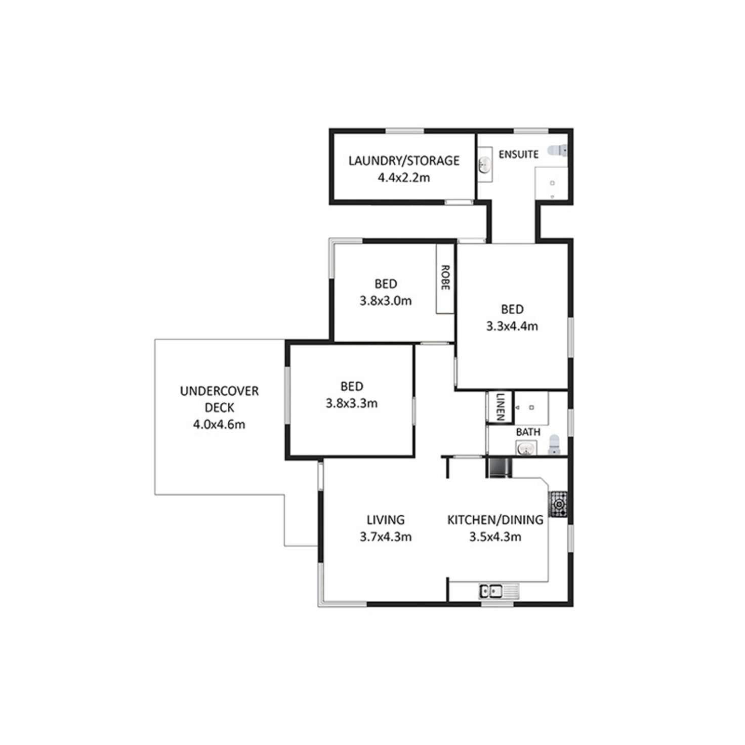 Floorplan of Homely house listing, 31 Swayne Street, Carina Heights QLD 4152