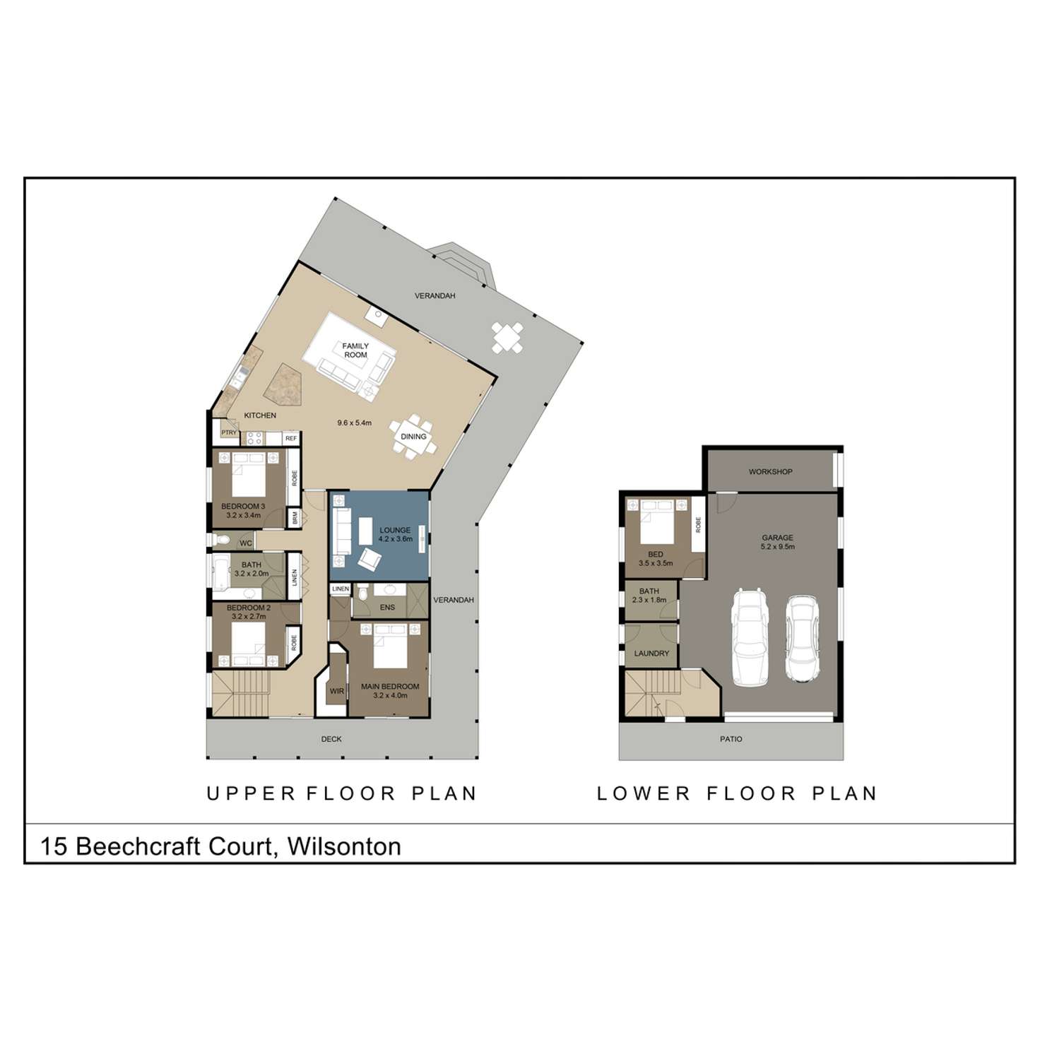 Floorplan of Homely house listing, 15 Beechcraft Court, Wilsonton QLD 4350