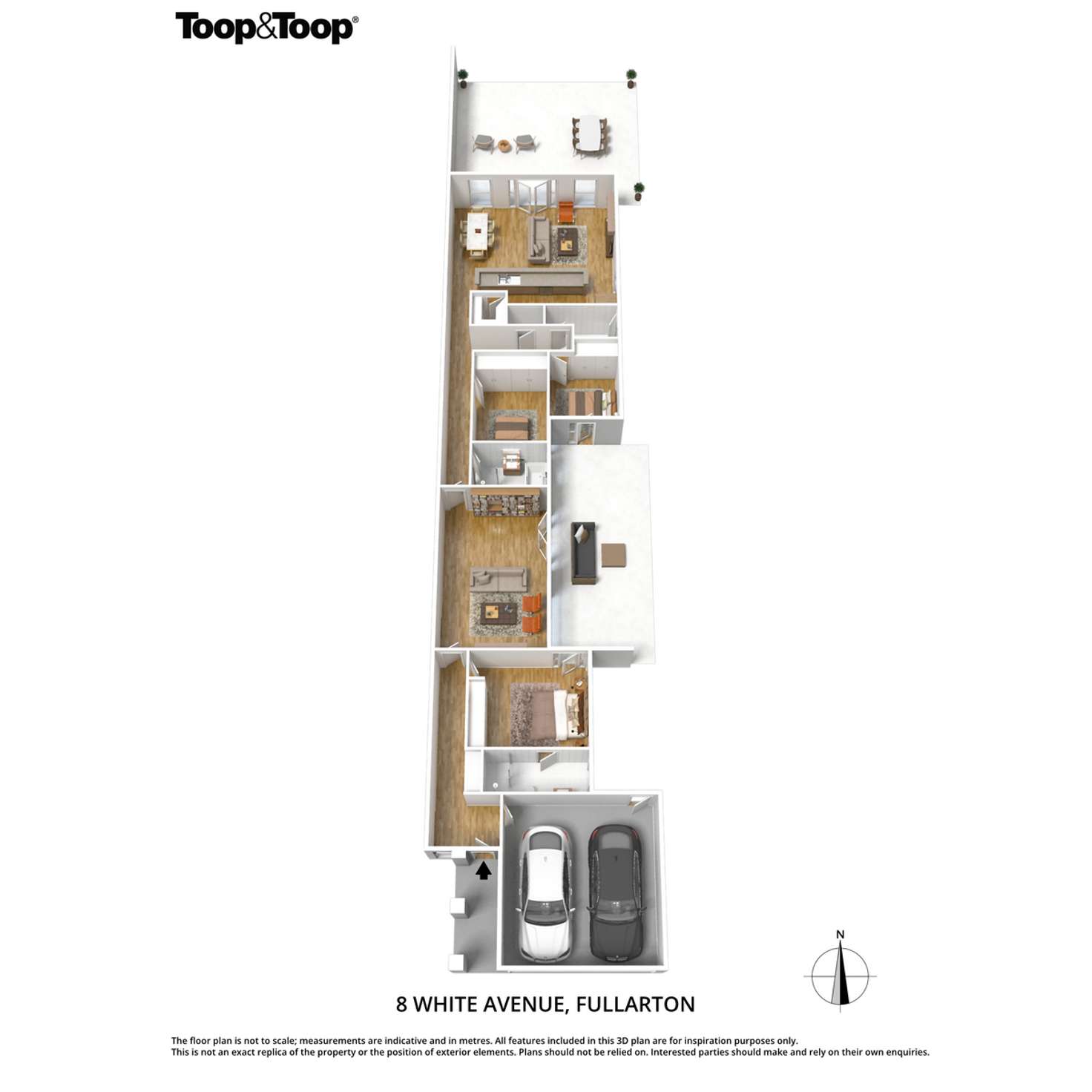 Floorplan of Homely house listing, 8 White Avenue, Fullarton SA 5063