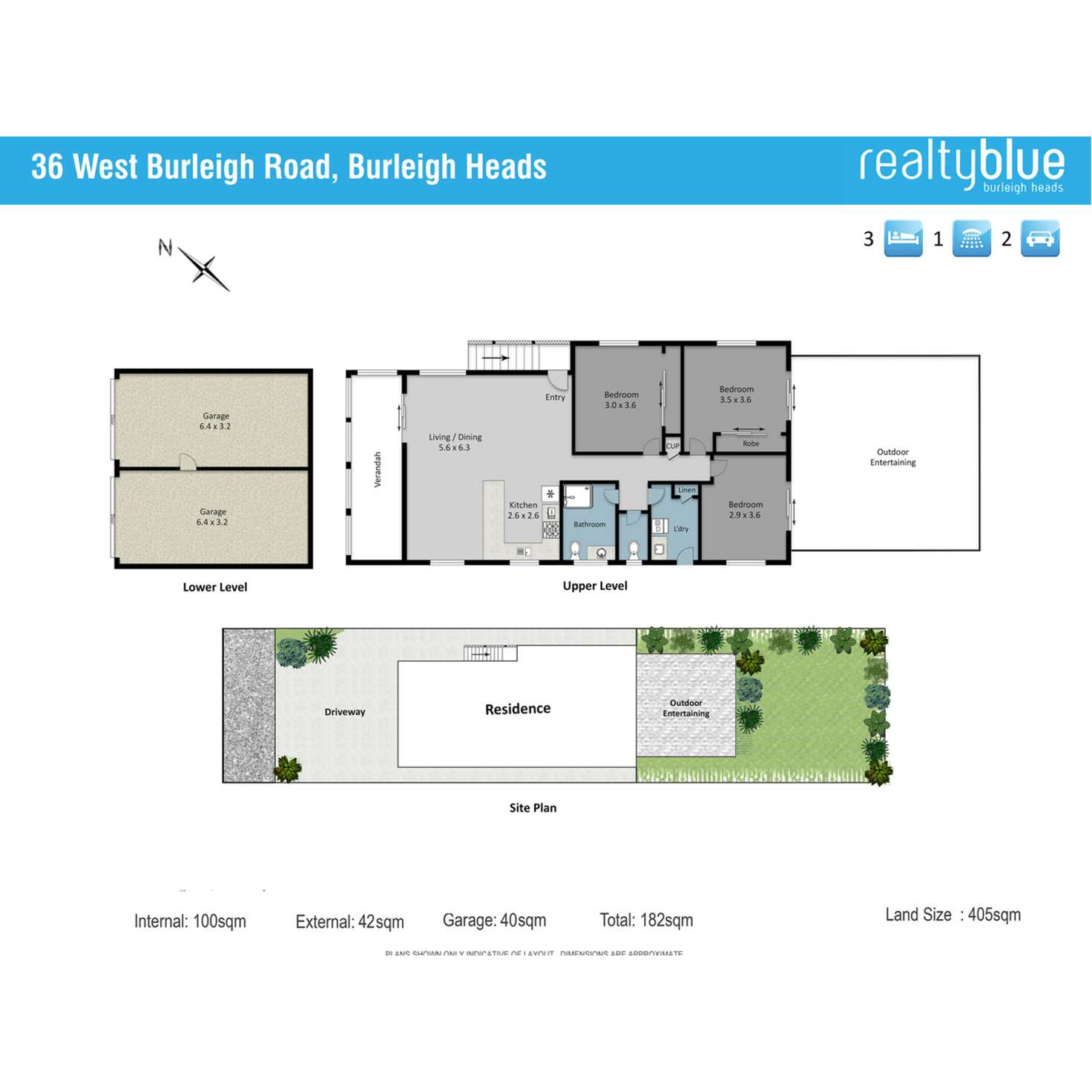 Floorplan of Homely house listing, 36 West Burleigh Road, Burleigh Heads QLD 4220