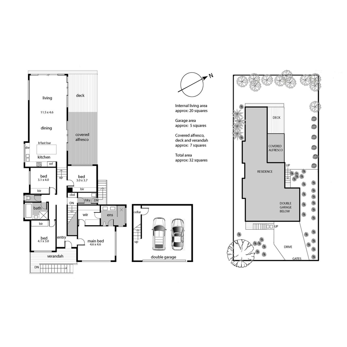 Floorplan of Homely house listing, 156 Cape Schanck Road, Cape Schanck VIC 3939