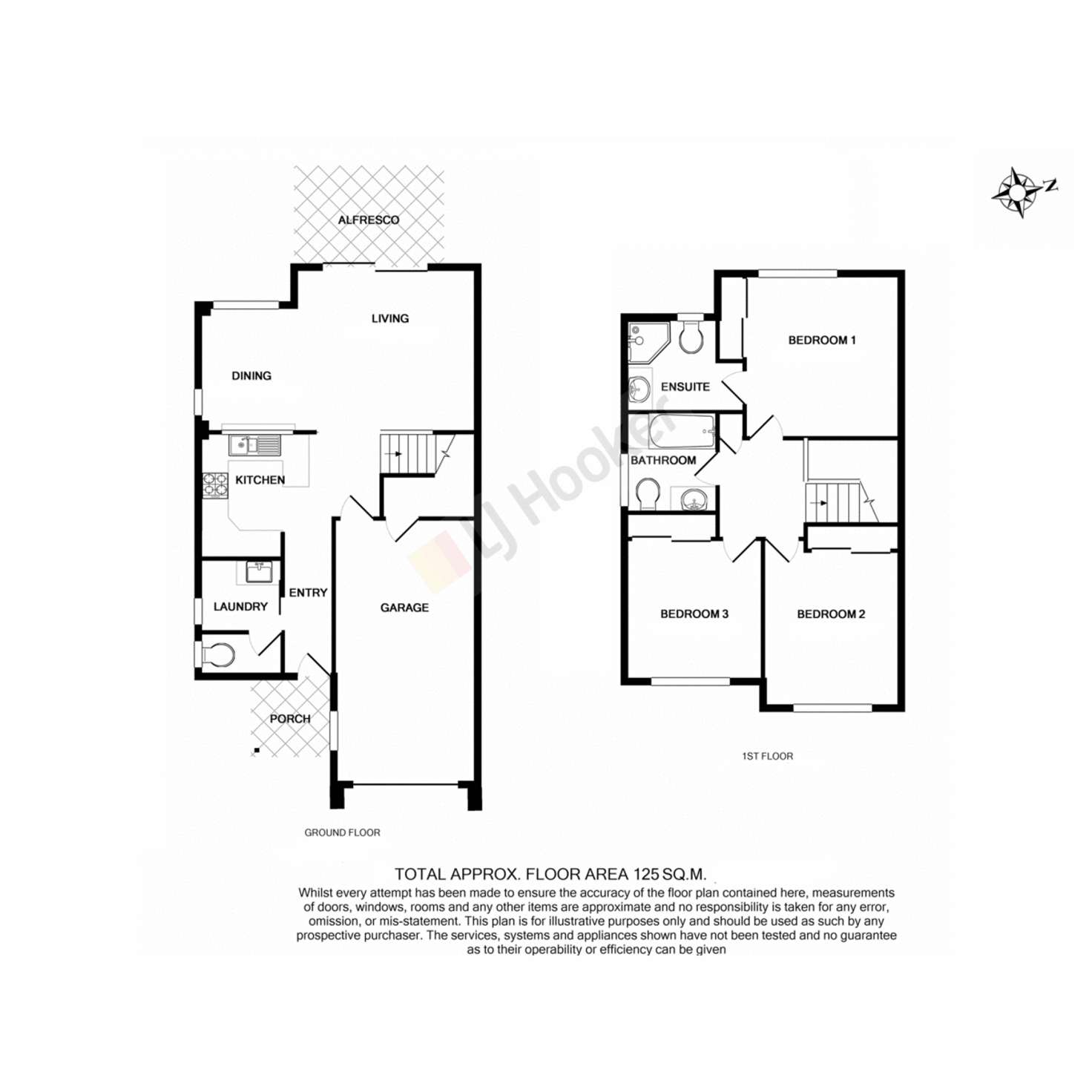 Floorplan of Homely townhouse listing, 24/8 Charnwood Street, Sunnybank Hills QLD 4109