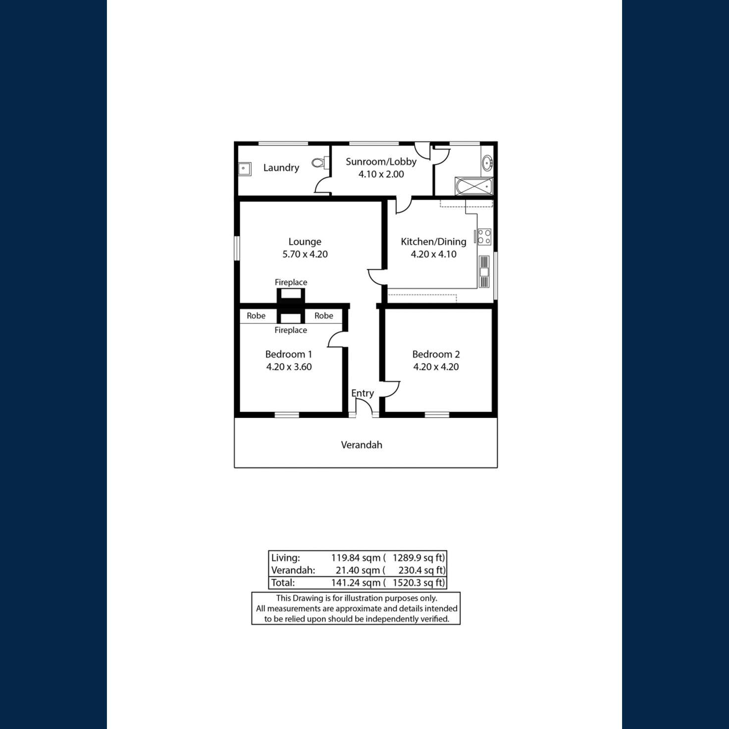 Floorplan of Homely house listing, 20 Francis Street, Balaklava SA 5461