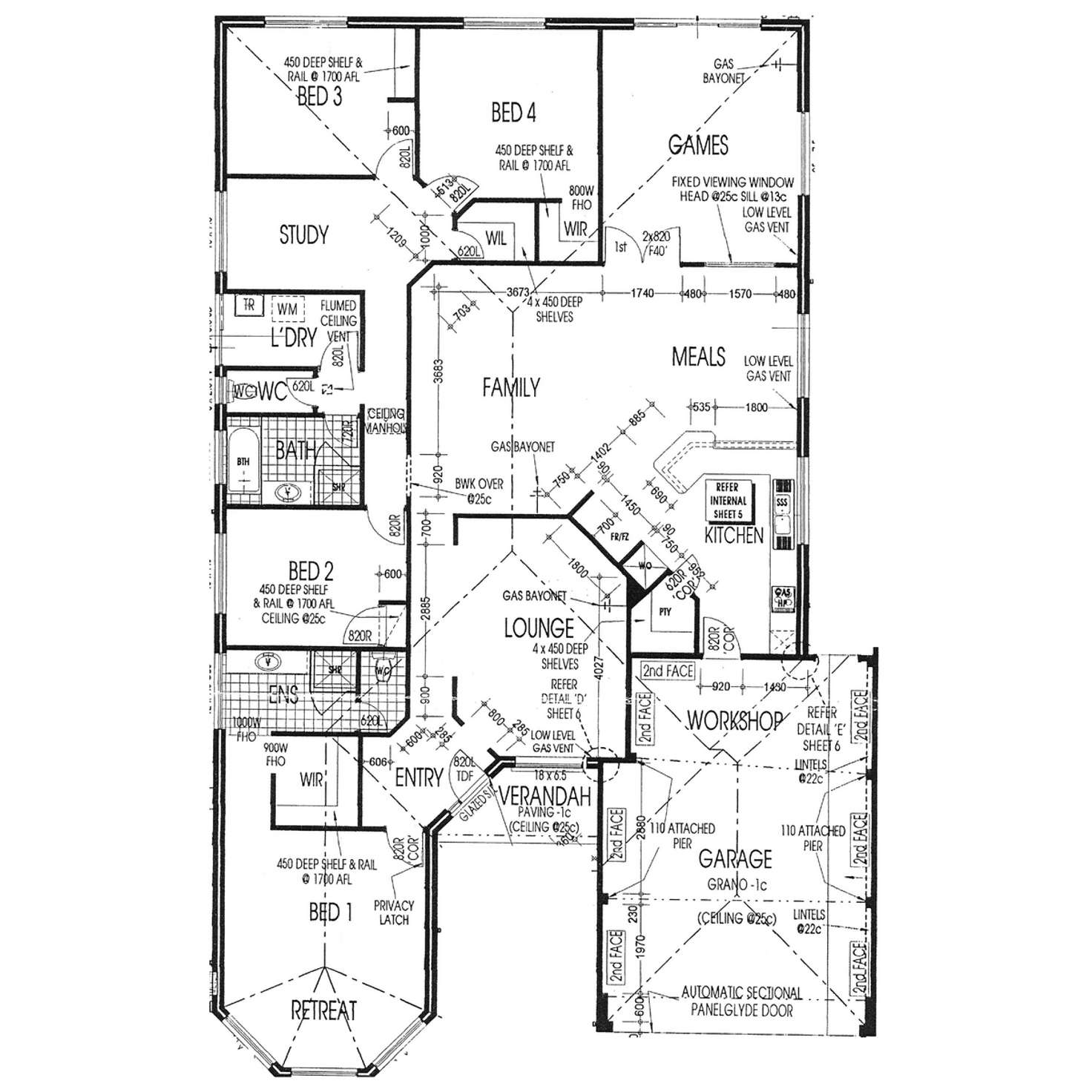 Floorplan of Homely house listing, 4 Limerick Crescent, Darch WA 6065