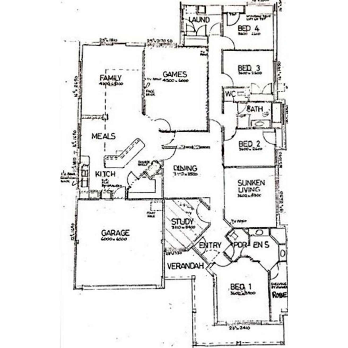 Floorplan of Homely house listing, 25 Lexington Heights, Currambine WA 6028
