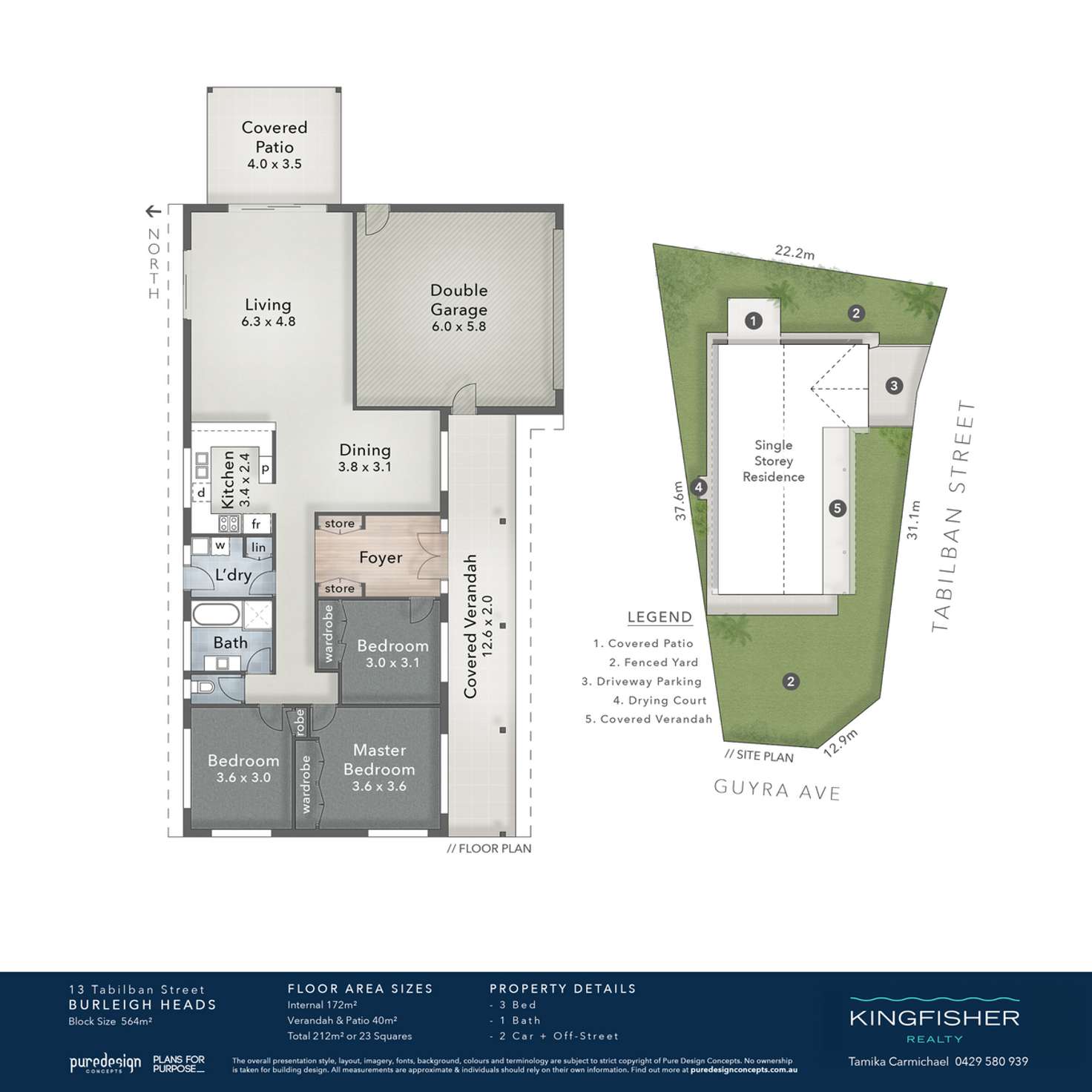Floorplan of Homely house listing, 13 Tabilban Street, Burleigh Heads QLD 4220