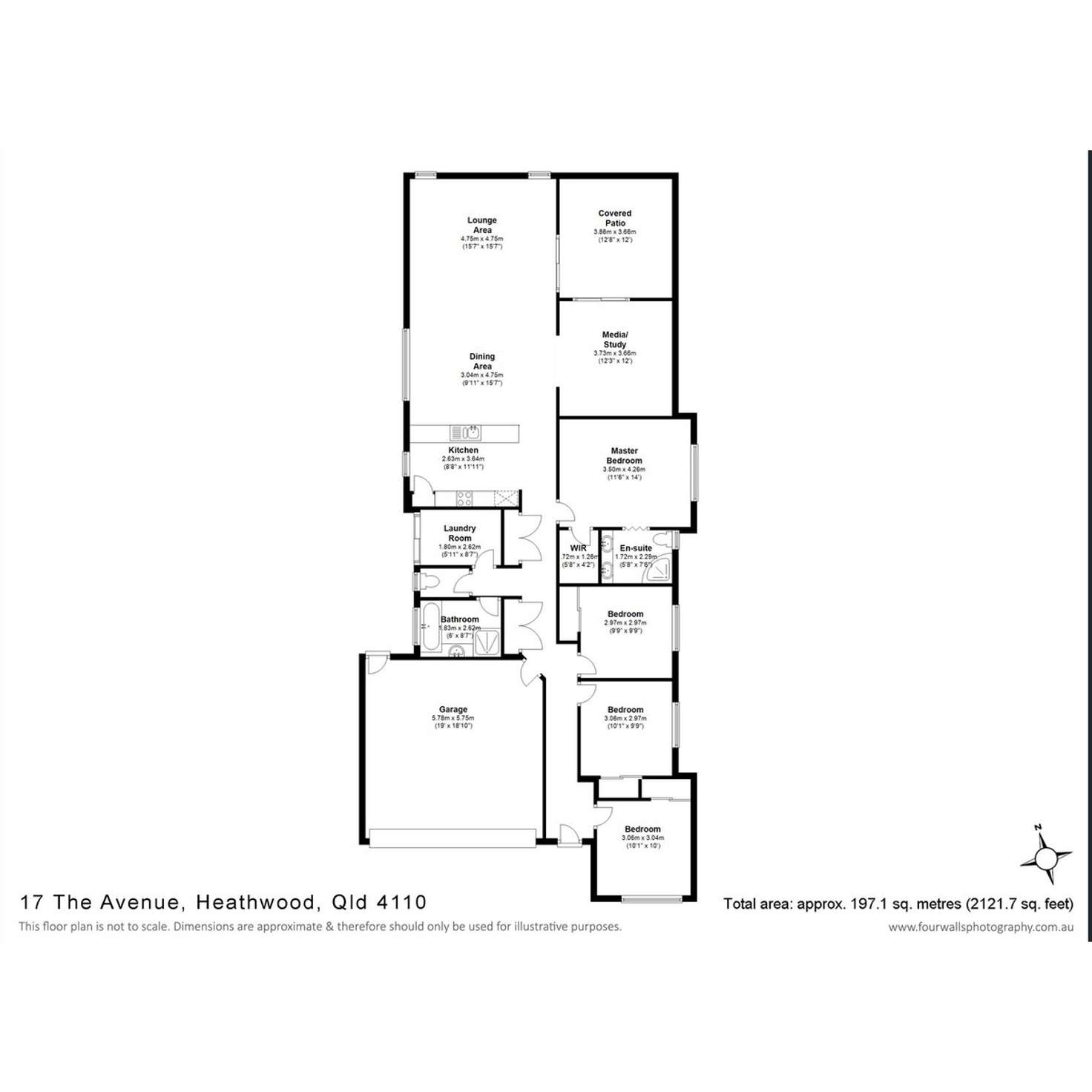 Floorplan of Homely house listing, 17 The Avenue, Heathwood QLD 4110