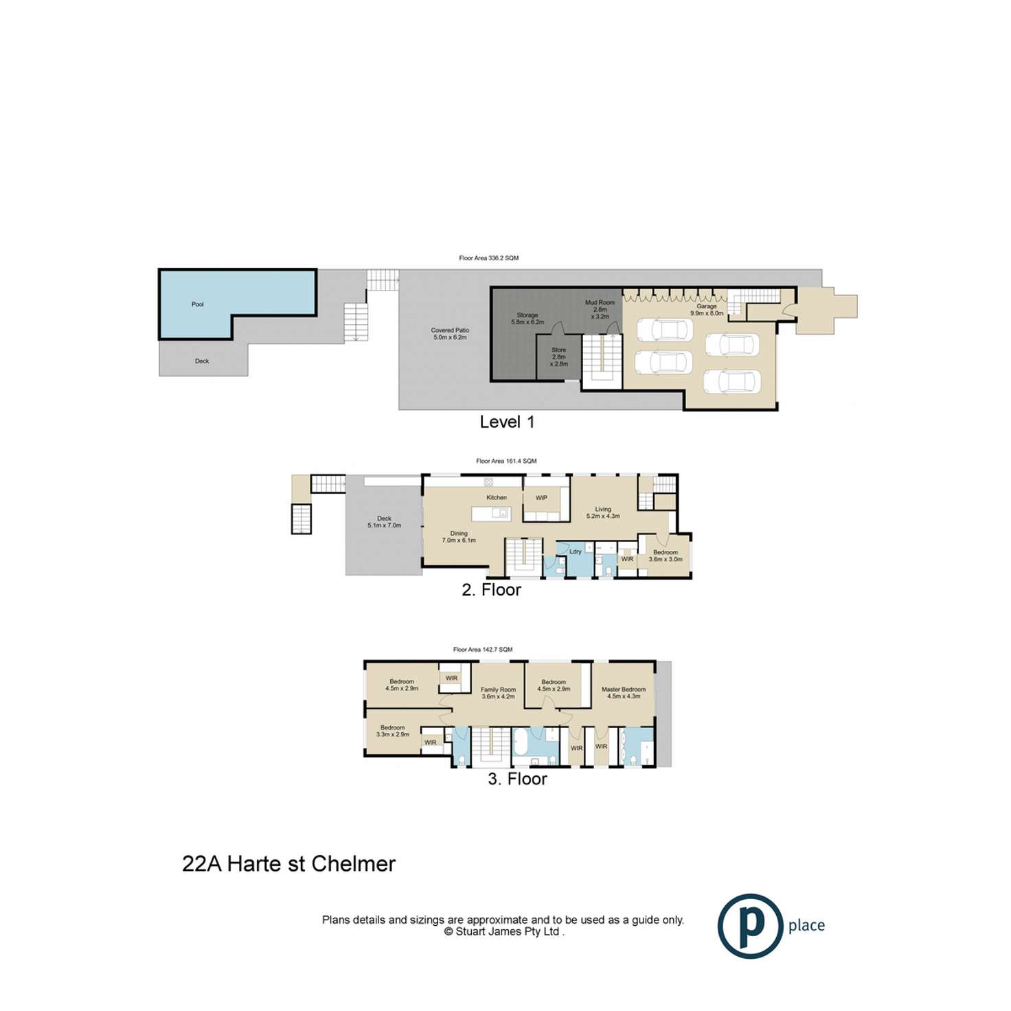 Floorplan of Homely house listing, 22A Harte Street, Chelmer QLD 4068