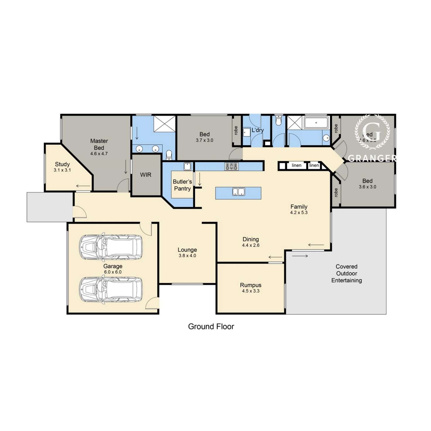 Floorplan of Homely house listing, 7 Mariner Place, Safety Beach VIC 3936