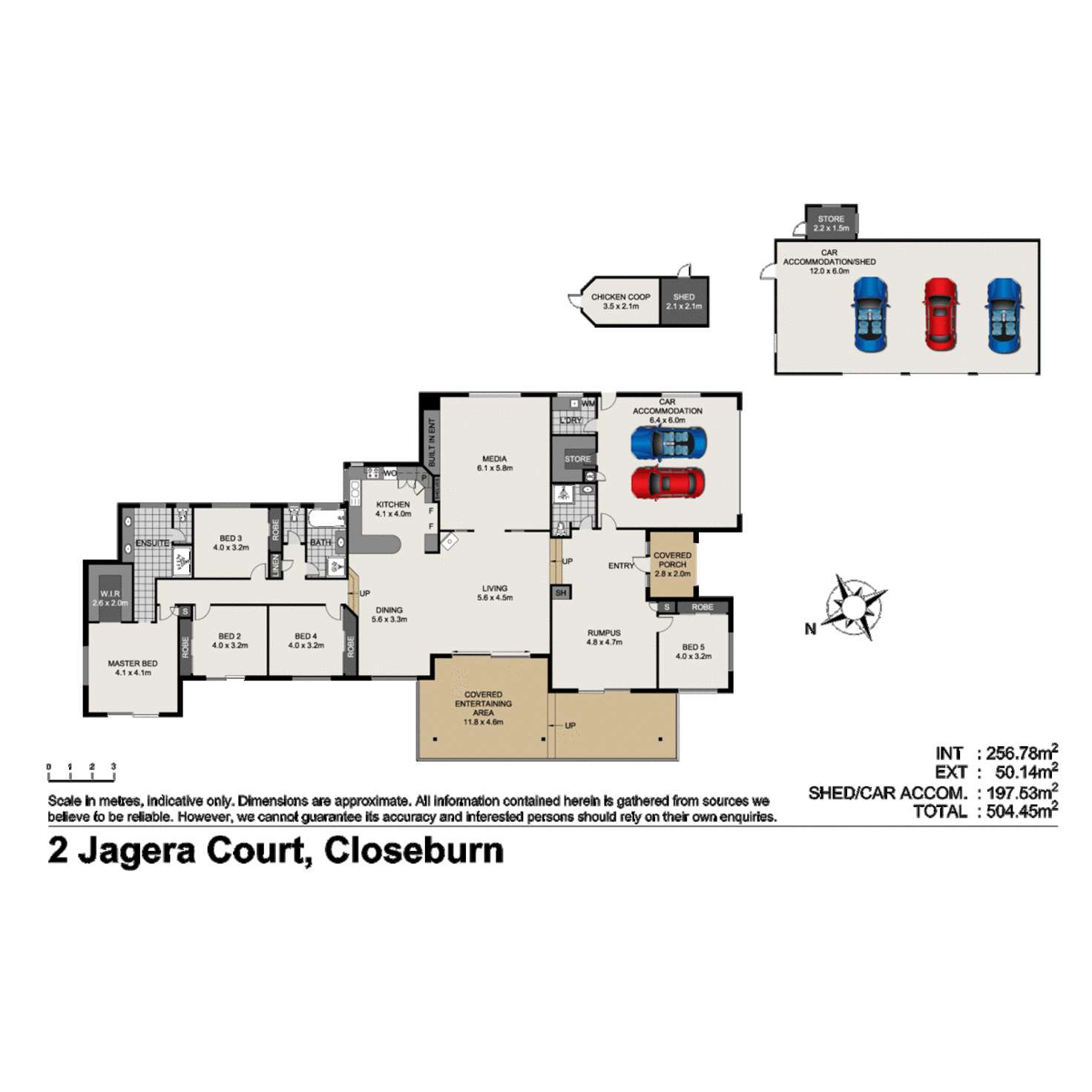 Floorplan of Homely house listing, 2 Jagera Court, Closeburn QLD 4520