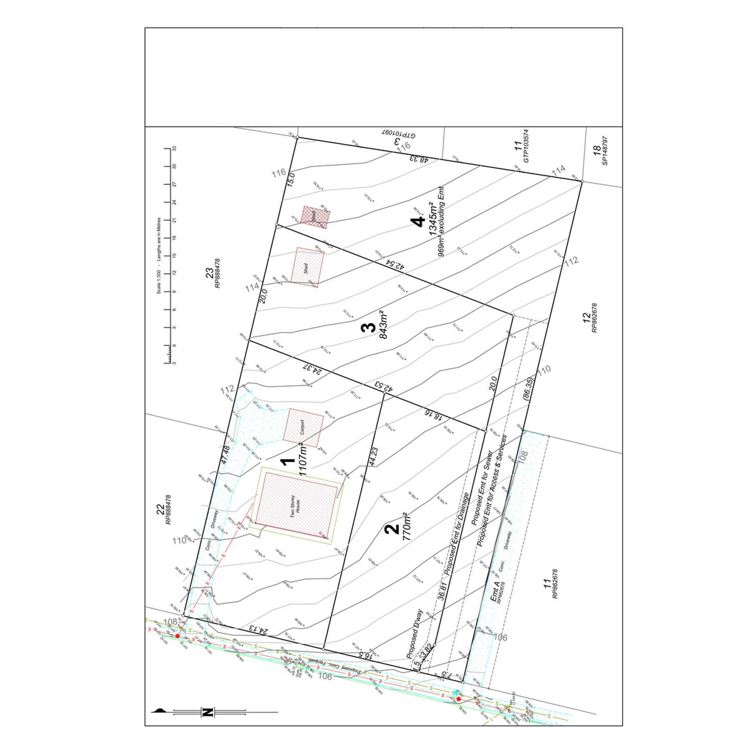 Floorplan of Homely residentialLand listing, LOT 2, 22 Lake Macdonald Drive, Cooroy QLD 4563