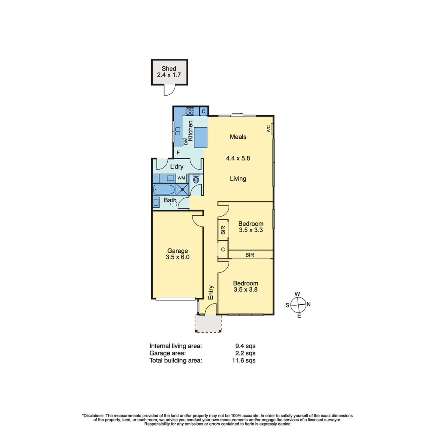 Floorplan of Homely unit listing, 11/50 Green Island Avenue, Mount Martha VIC 3934