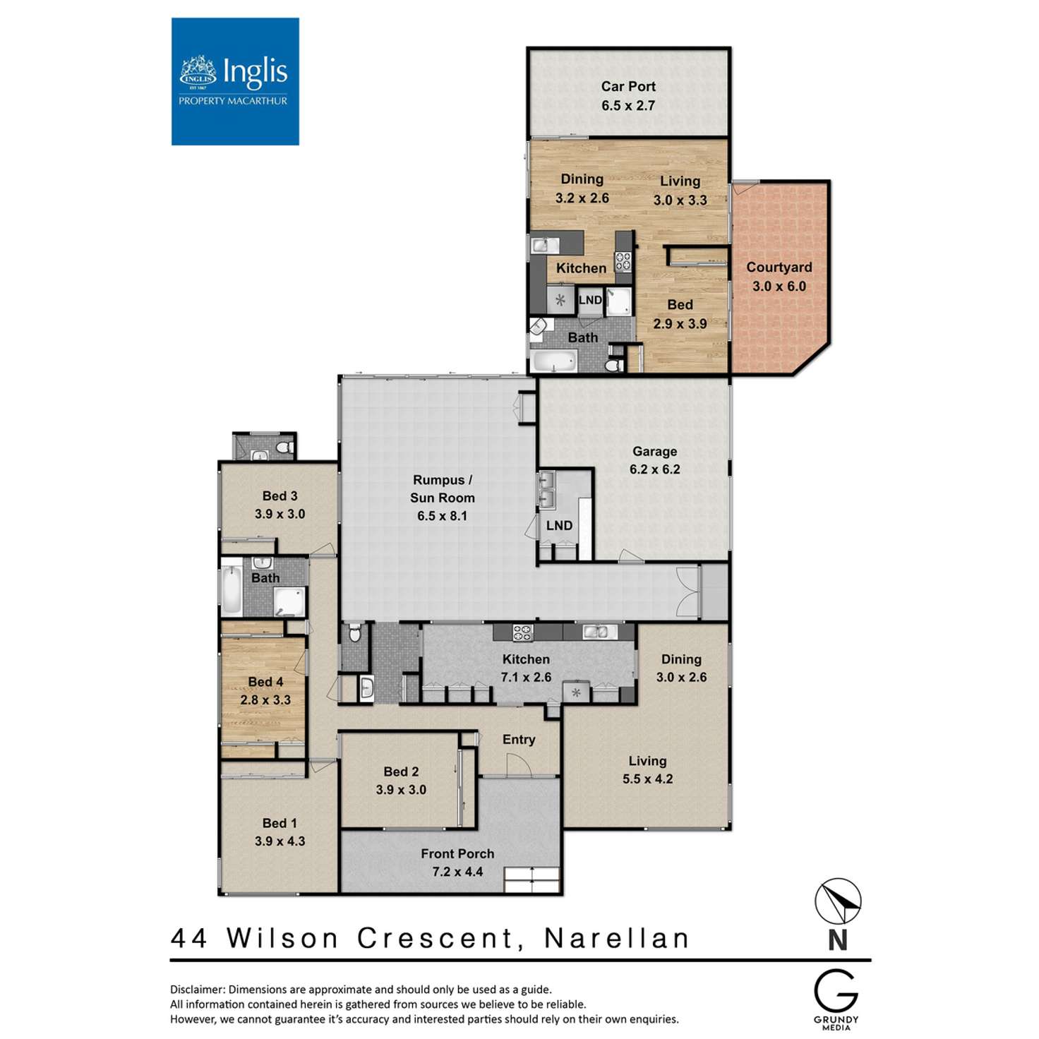 Floorplan of Homely house listing, 44 Wilson Crescent, Narellan NSW 2567
