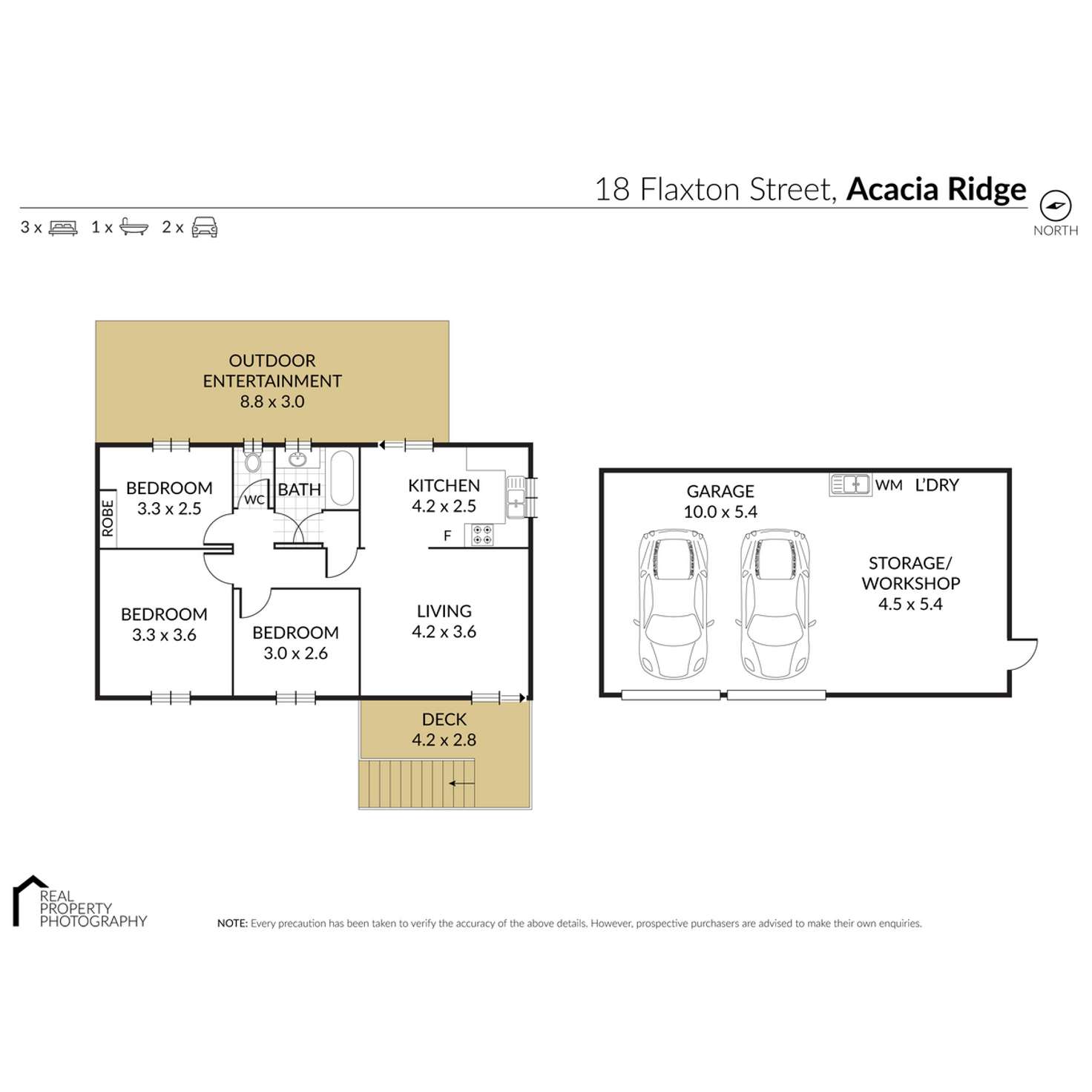 Floorplan of Homely house listing, 18 Flaxton Street, Acacia Ridge QLD 4110