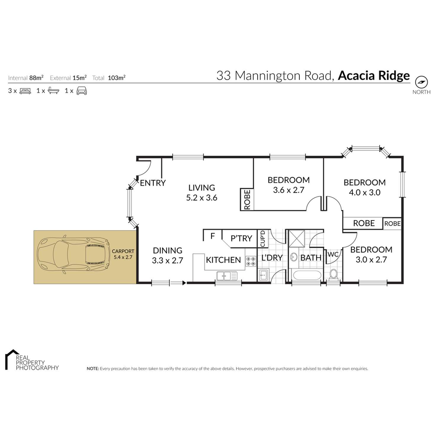 Floorplan of Homely house listing, 33 Mannington Road, Acacia Ridge QLD 4110