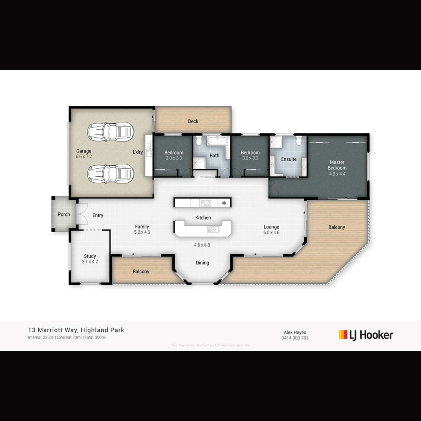 Floorplan of Homely house listing, 13 Marriott Way, Highland Park QLD 4211