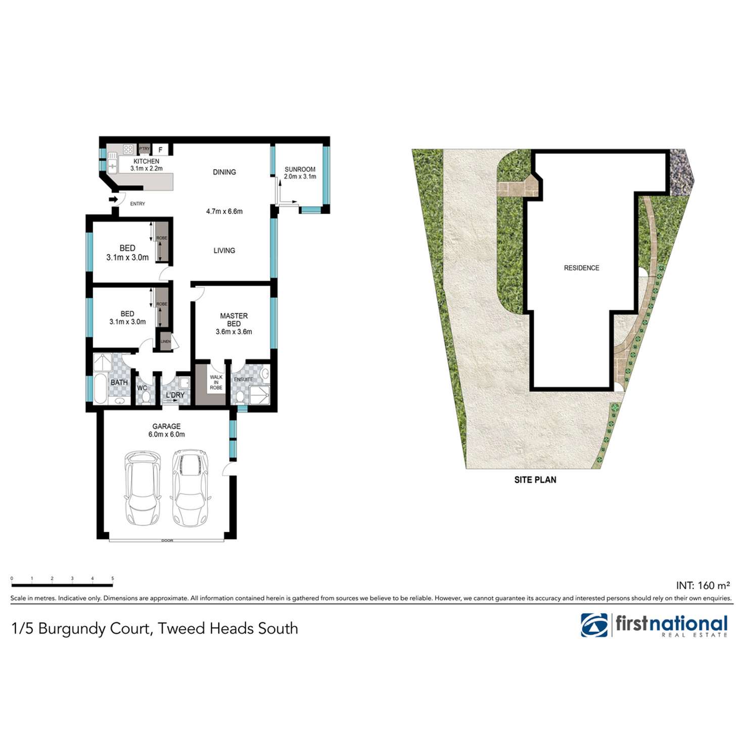 Floorplan of Homely semiDetached listing, 1/5 Burgundy Court, Tweed Heads South NSW 2486