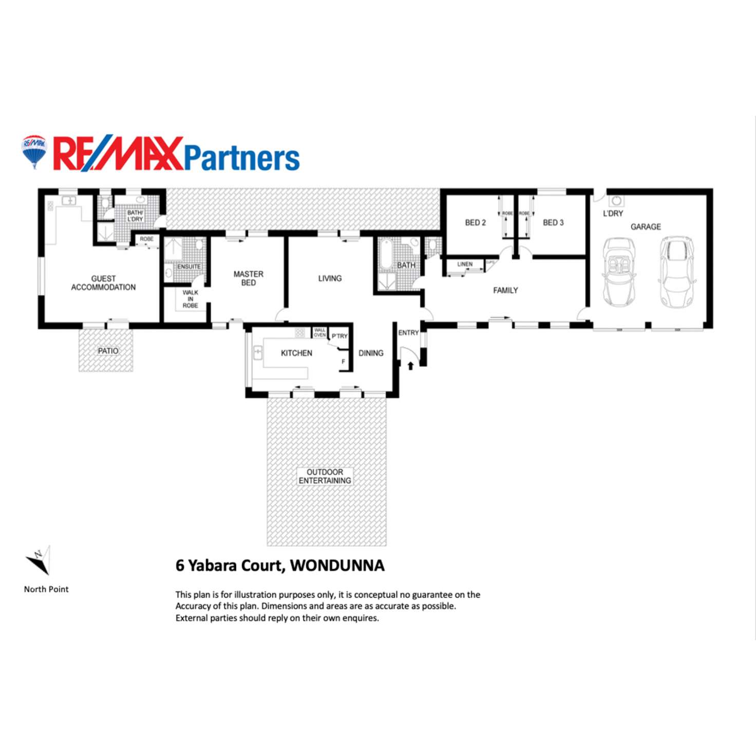 Floorplan of Homely house listing, 6 Yabara Court, Wondunna QLD 4655