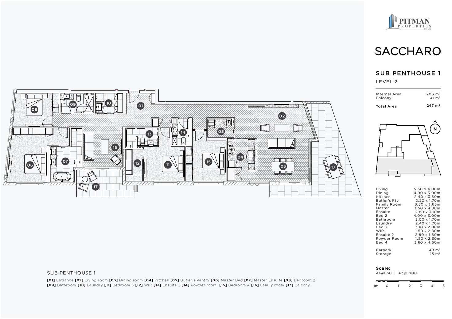 Floorplan of Homely apartment listing, 9/47-49 Brisbane Street, St Lucia QLD 4067