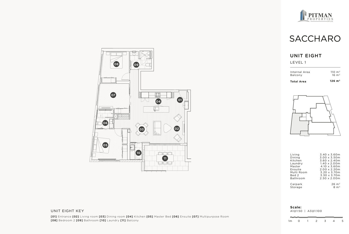 Floorplan of Homely apartment listing, 4/47 Brisbane Street, St Lucia QLD 4067