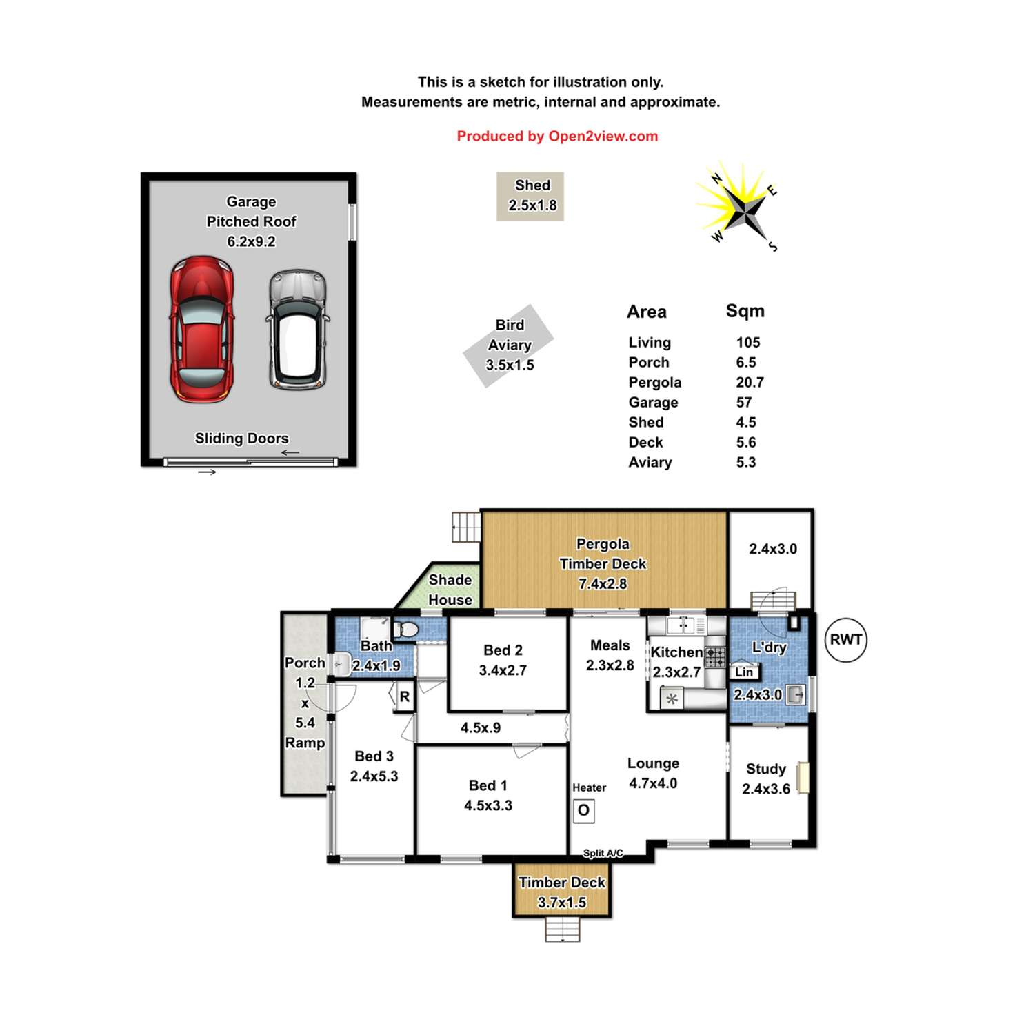 Floorplan of Homely house listing, 37 Sturt Street, Cambrai SA 5353