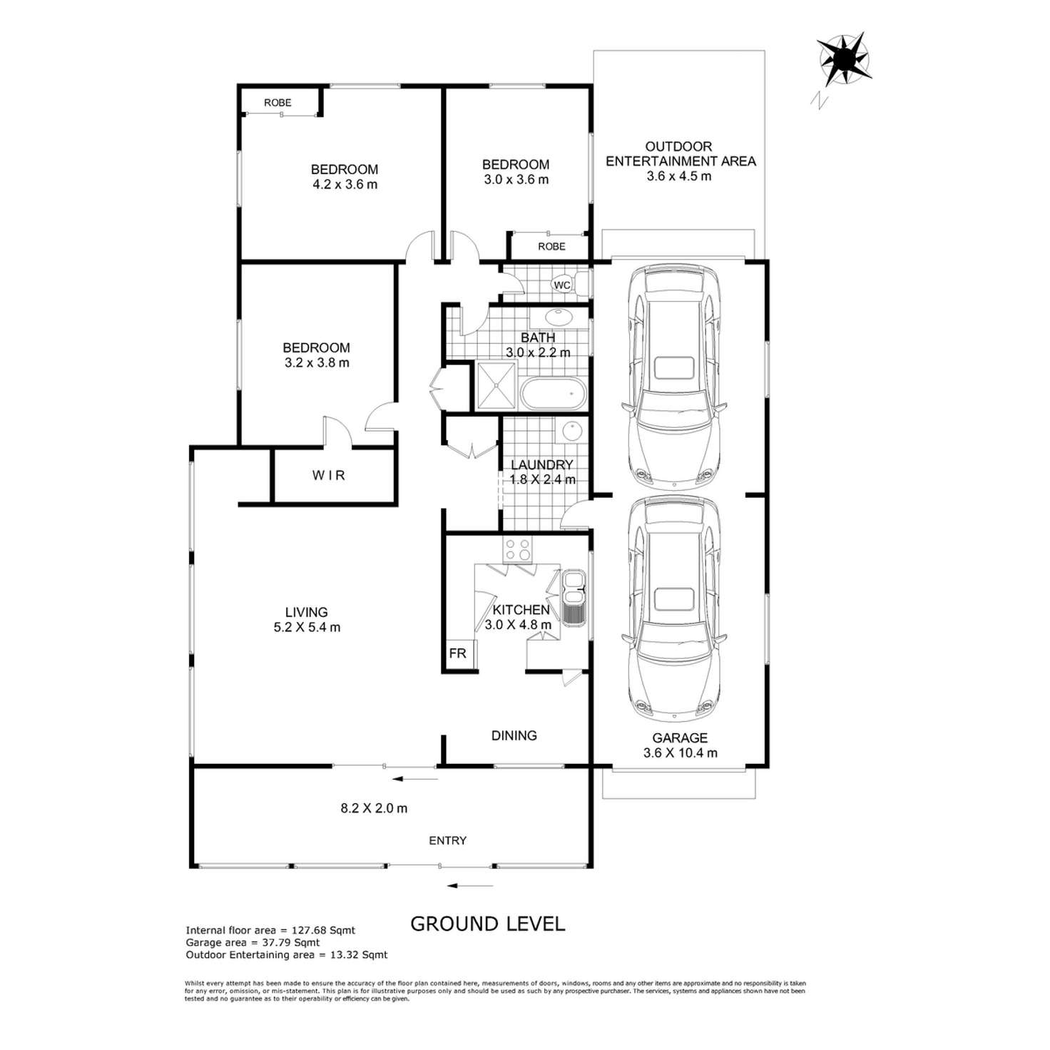 Floorplan of Homely house listing, 260A North Street, Rockville QLD 4350